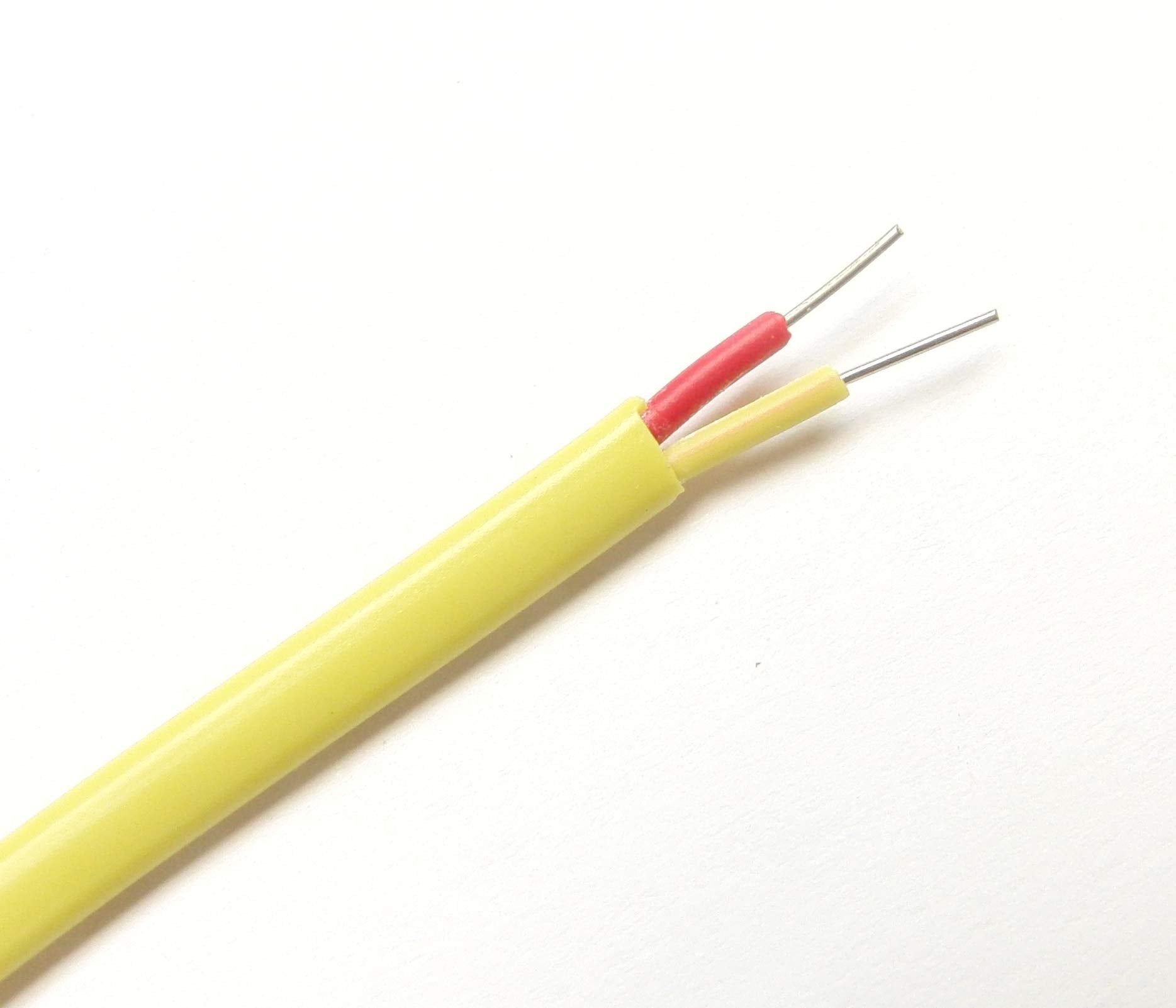 K Type Thermocouple Wire Awg 24 Solid Type K With Pvc Insulation   10 Yard Roll