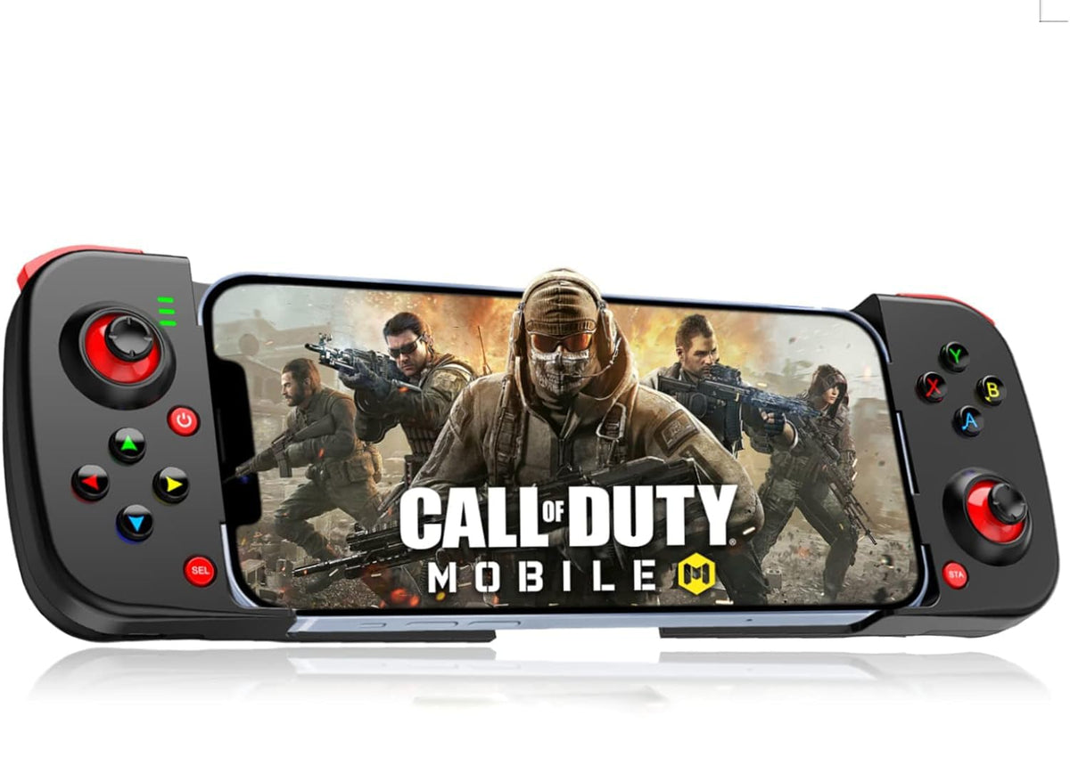 Bluetooth Mobile Game Controller,Stretchable Wireless Phone Gamepad,Shooter Sensitive Controller Joysticks Gamepad Support For P