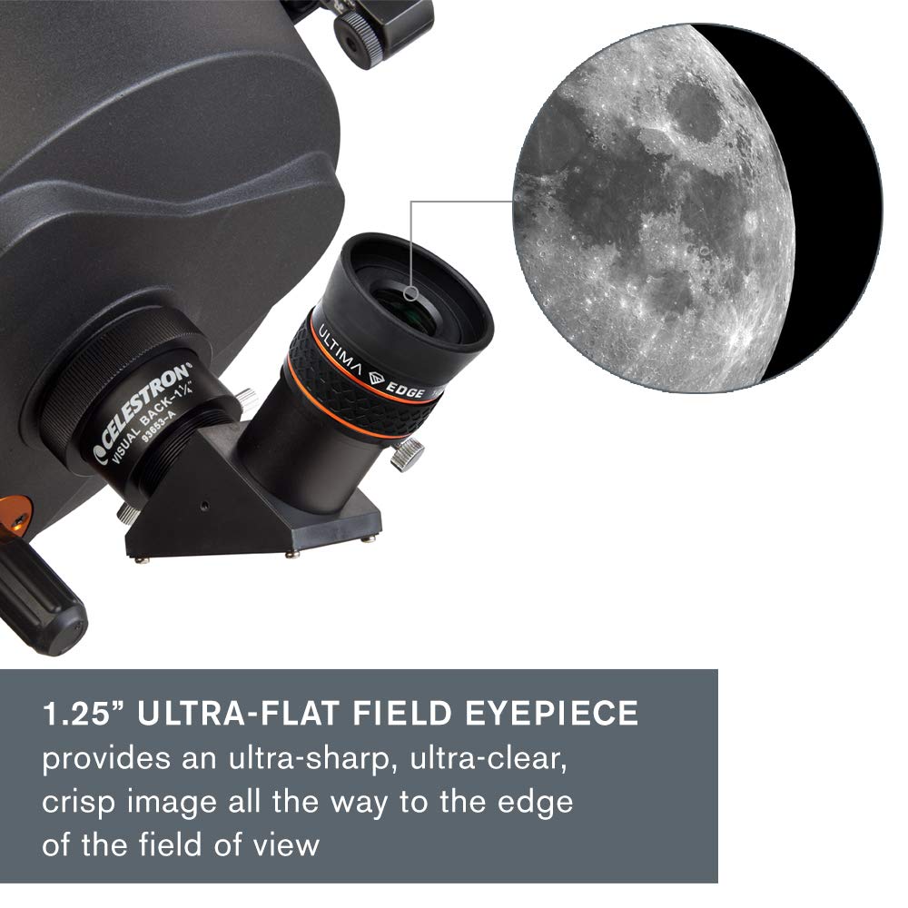 Celestron Ultima Edge   10Mm Flat Field Eyepiece   1.25''
