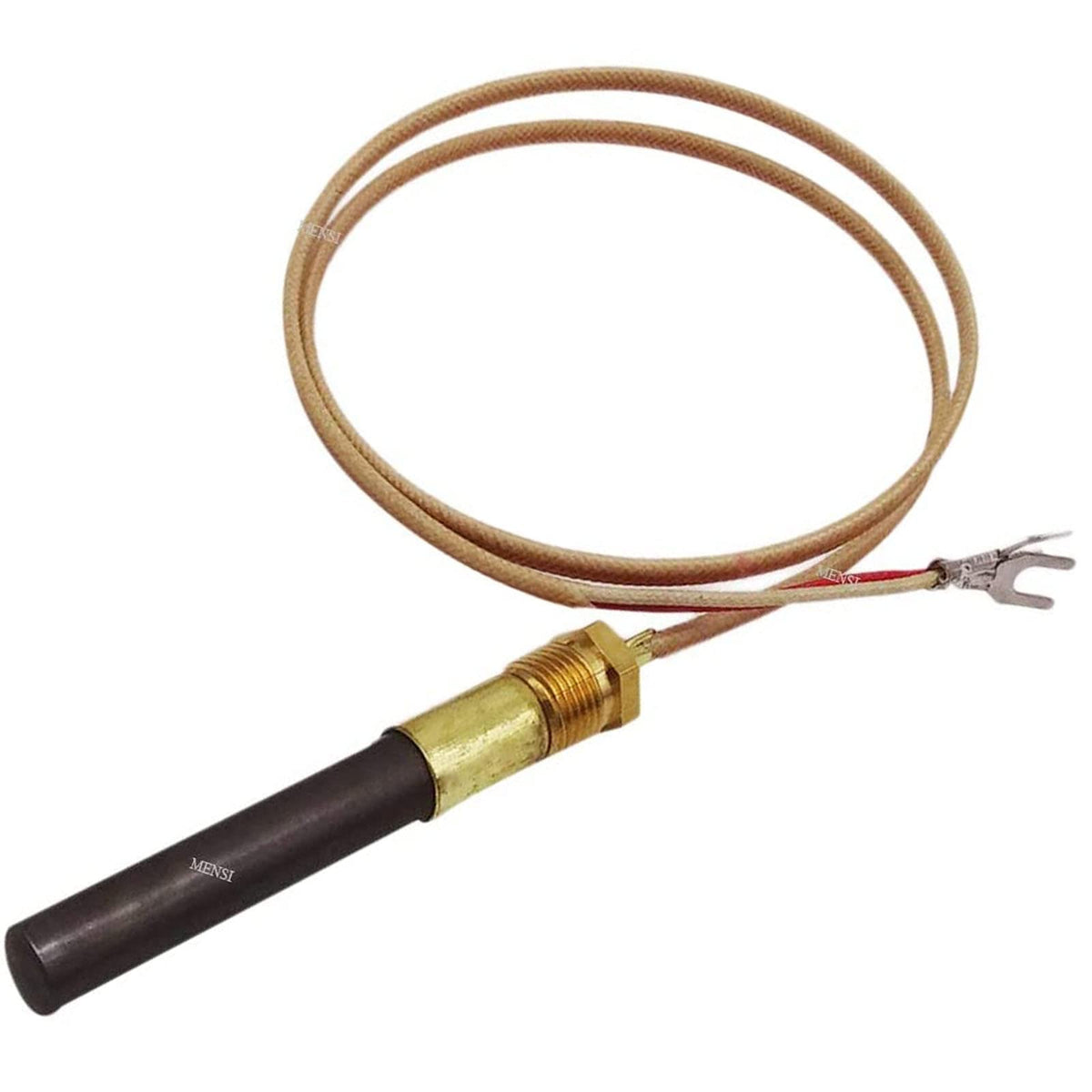 Mensi Propane Gas Fireplaces, Deep Fryer, Frying Furnace Pilot Replacement Parts 750 Millivolt Thermopile Generators (24'' Glass