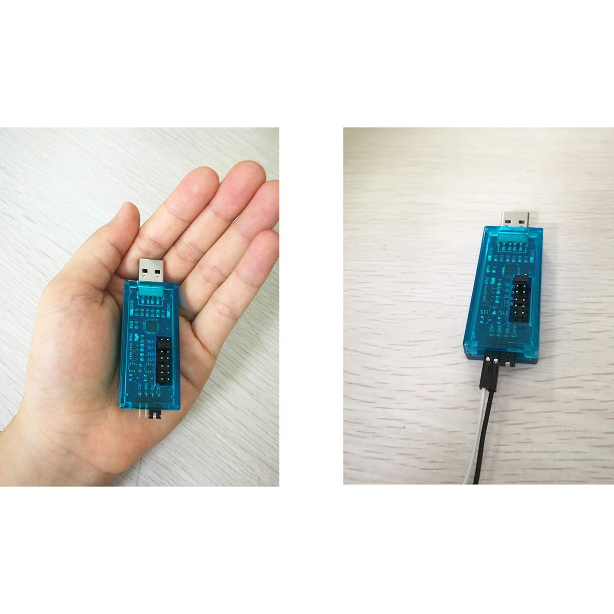 Dsd Tech Sh-U09A1 Usb To Ttl Adapter Support 1.8V 2.5V 3.3V 5V Logic Level