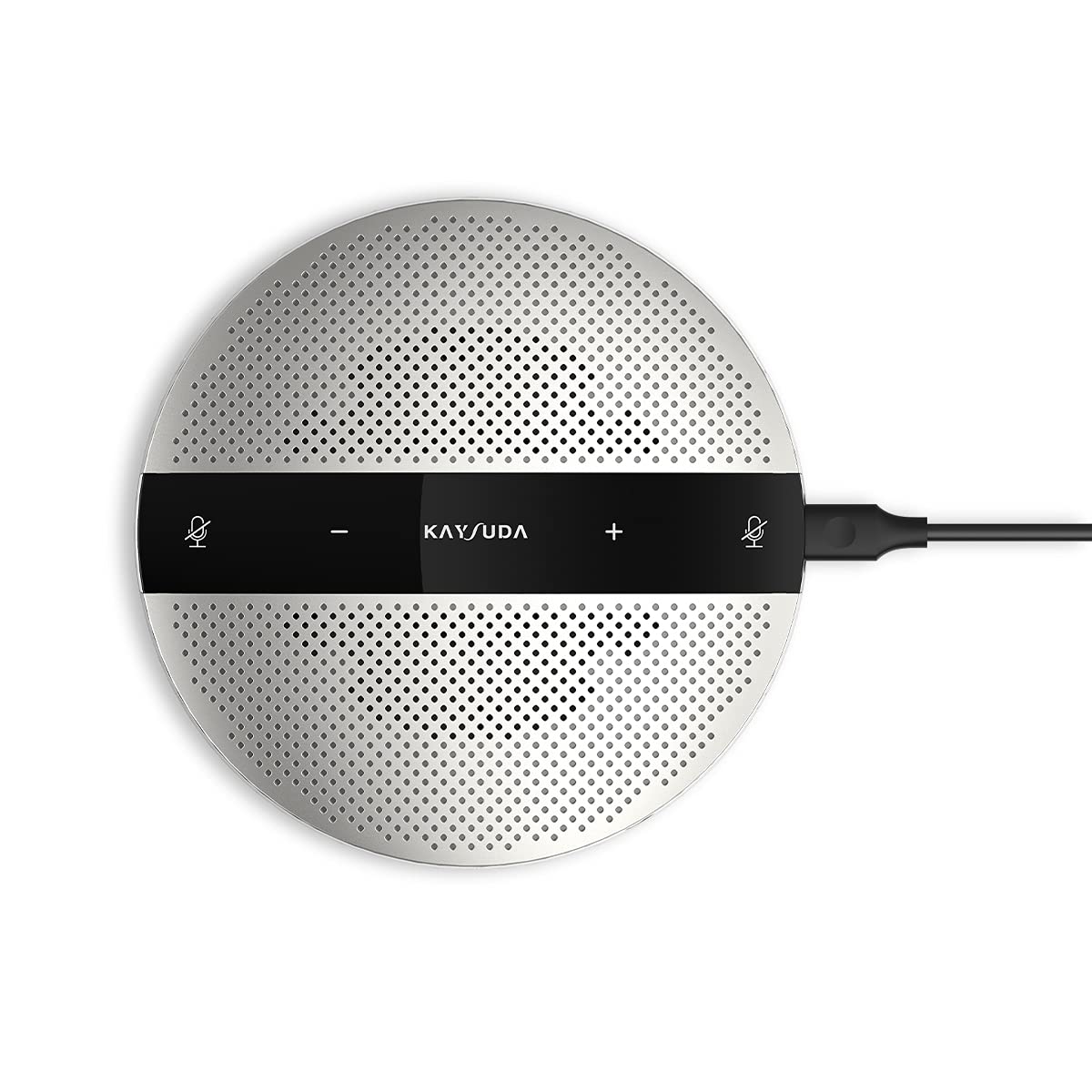 Kaysuda Usb Speaker Phone 360    Omnidirectional Microphone Portable Conference Speakerphone Echo Cancellation For Teams, Zoom, 