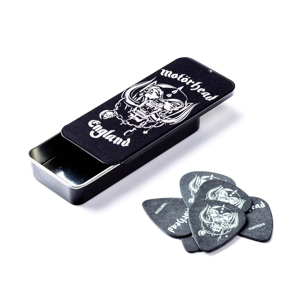Jim Dunlop Mhpt01 Motorhead Warpig Pick Tin, Assorted, .88Mm, 6 Picks/Tin