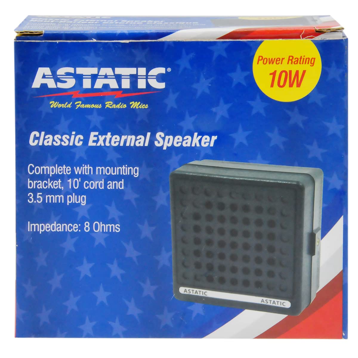 Astatic 302 Vs2 10W/8? Presidential External Cb Speaker