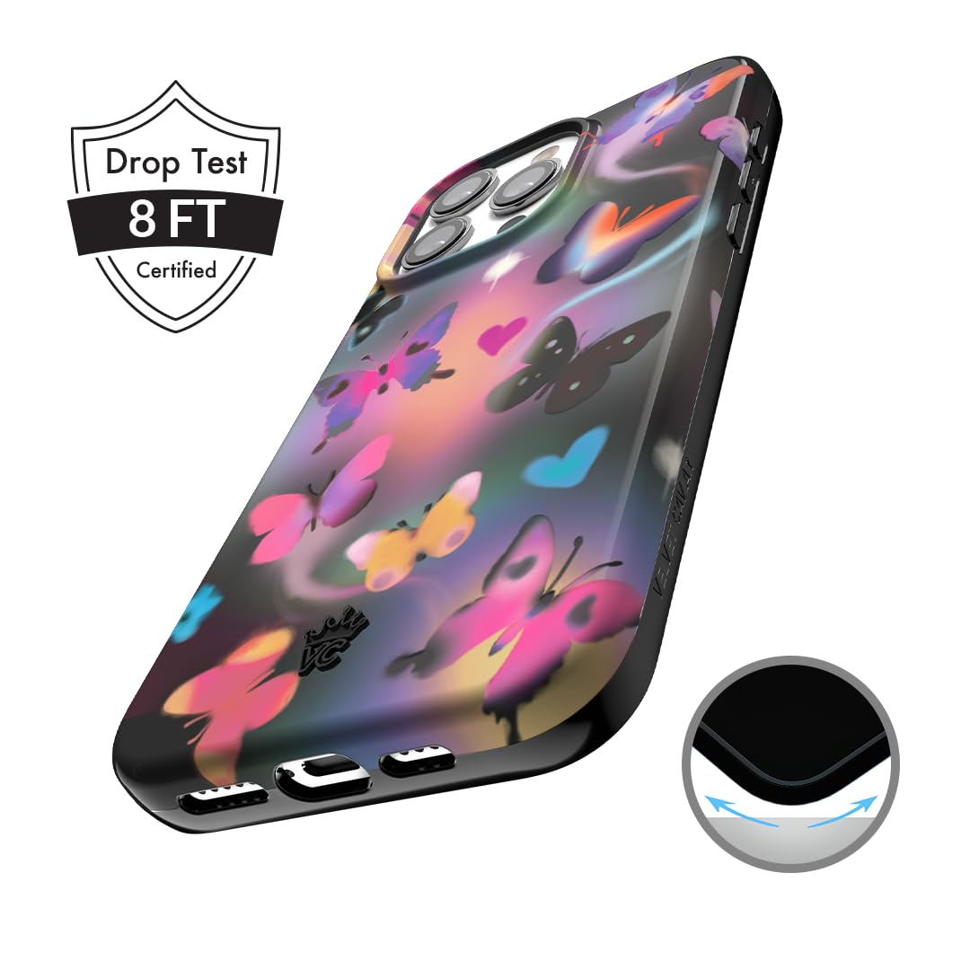 Velvet Caviar For Iphone 15 Pro Case Butterfly   Compatible With Magsafe [8Ft Drop Tested]