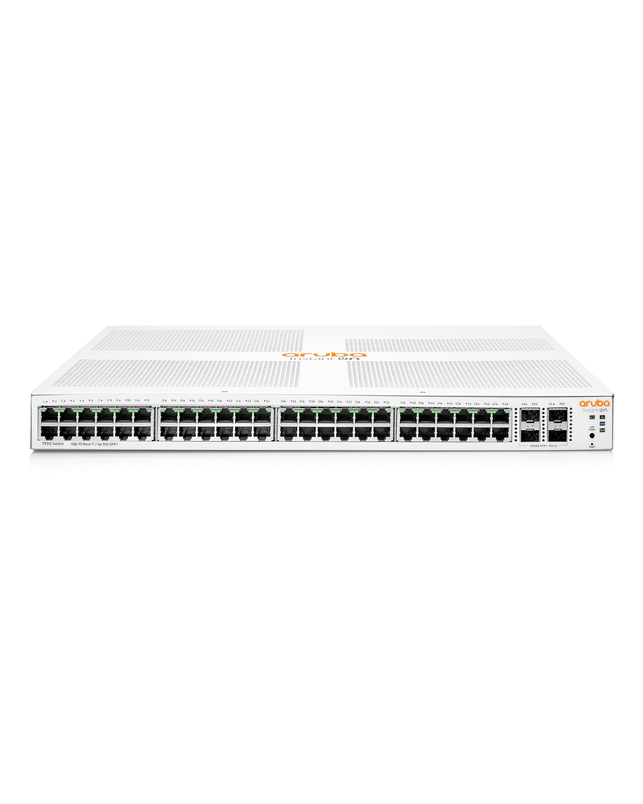 Hpe Aruba Instant On 1930 48G 4Sfp/Sfp+ Switch   Switch   L2+   Managed   48 X 10/100/1000 + 4 X 1 Gigabit / 10 Gigabit Sfp+   Rack Mountable