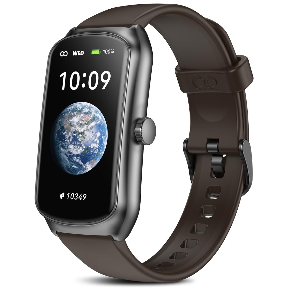 Anyloop Fitness Tracker With 24/7 Heart Rate/Swimming/Sleep/Calorie/Step Tracker, Ip68 Waterproof Smart Watch 100+ Sports Modes,