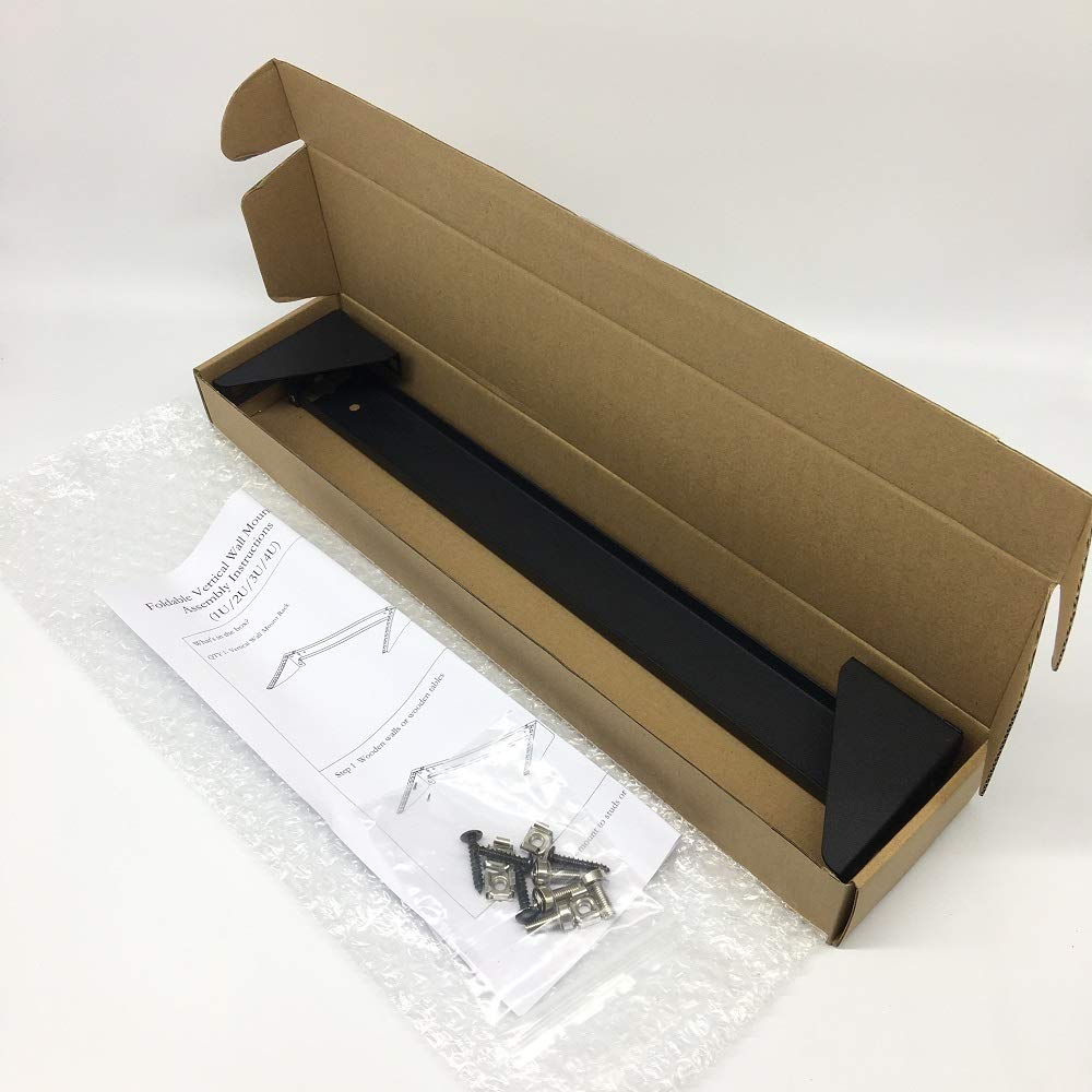 Jingchengmei 1U Lightweight Foldable 19 Inch Steel Vertical Rack And Wall Mountable Server Rack Mount (1U35P)