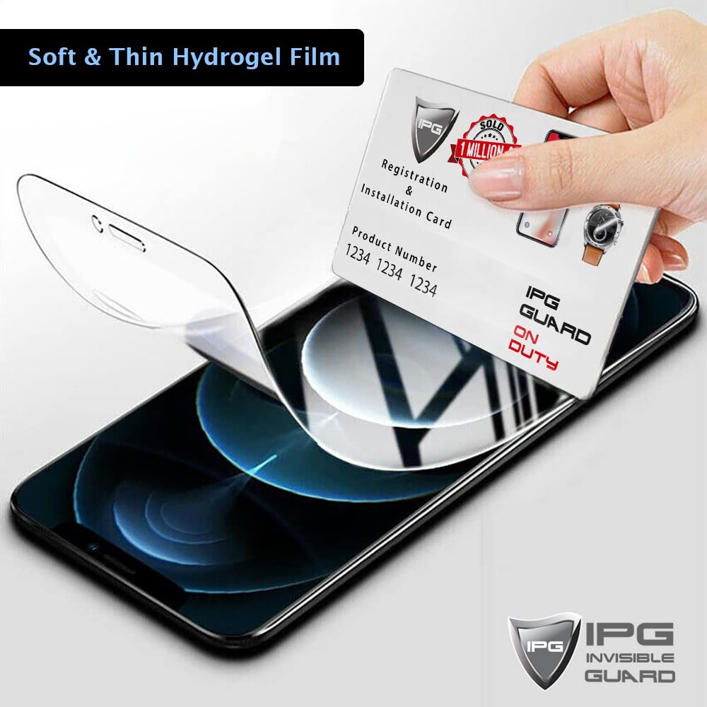 Ipg Made For Samsung Galaxy S24 Fe Hydrogel Protector Invisible Touch Screen Sensitive Ultra Hd Clear Film Anti Scratch Skin Gua