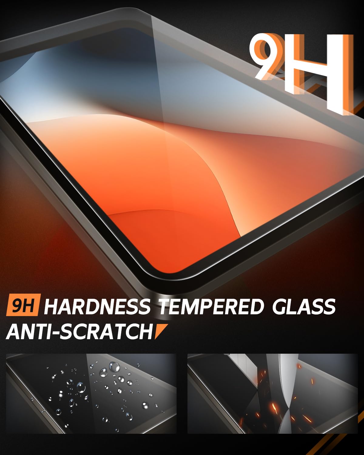 Matte Anti Glare Screen Protector For Ford Mustang Mach E Accessories 2023 2024 2025 Mach E/Expedition/F 150 Lightning Accessories Display Cover 15.5' Matte Anti Glare Tempered Glass