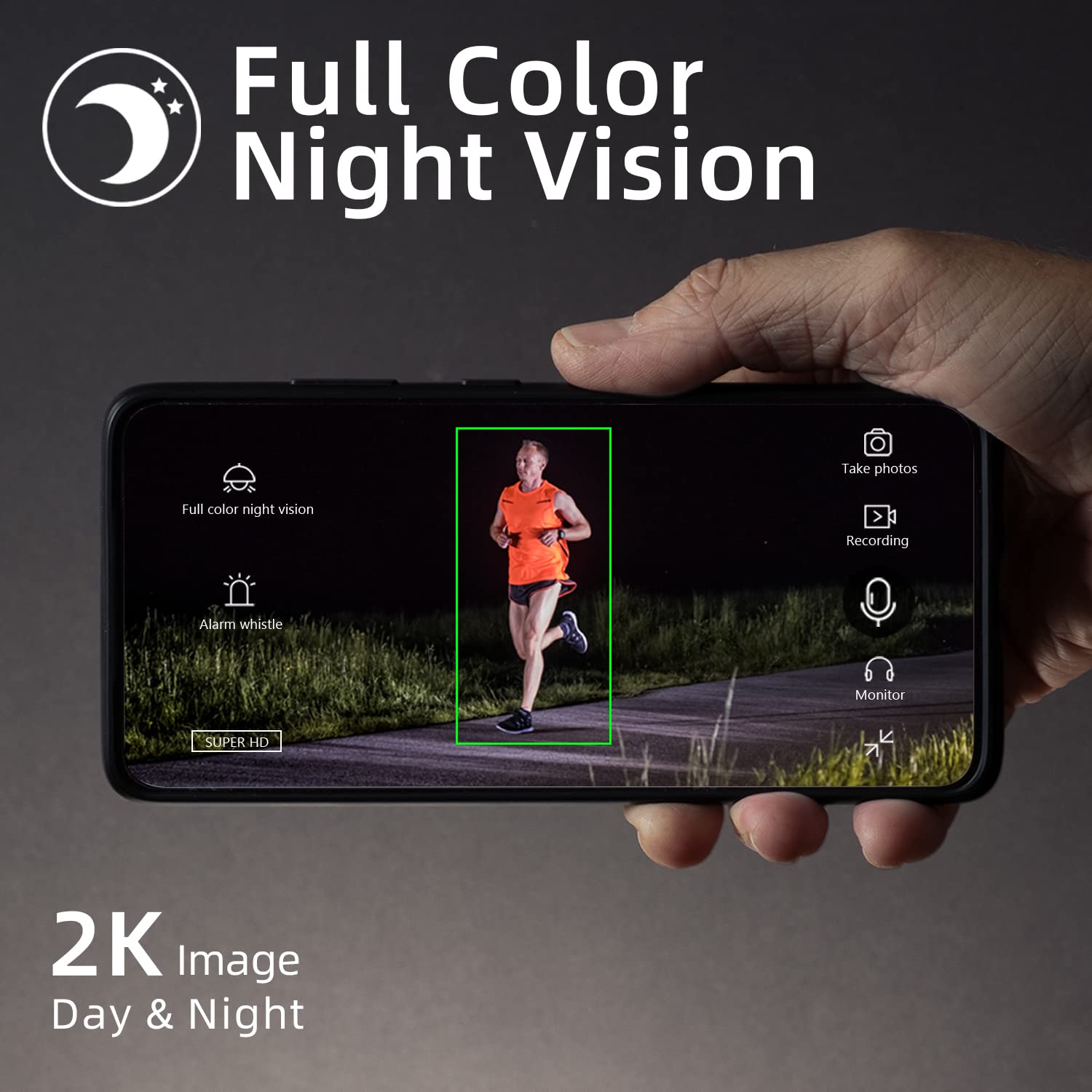 Rraycom 4 Pack Security Cameras Wireless Outdoor Solar Powered With Ai Detection, 2K Color Night Vision Security Camera With 2 Way Audio, Alexa, No Monthly Fee, Spotlight & Siren, Ip65 Waterproof