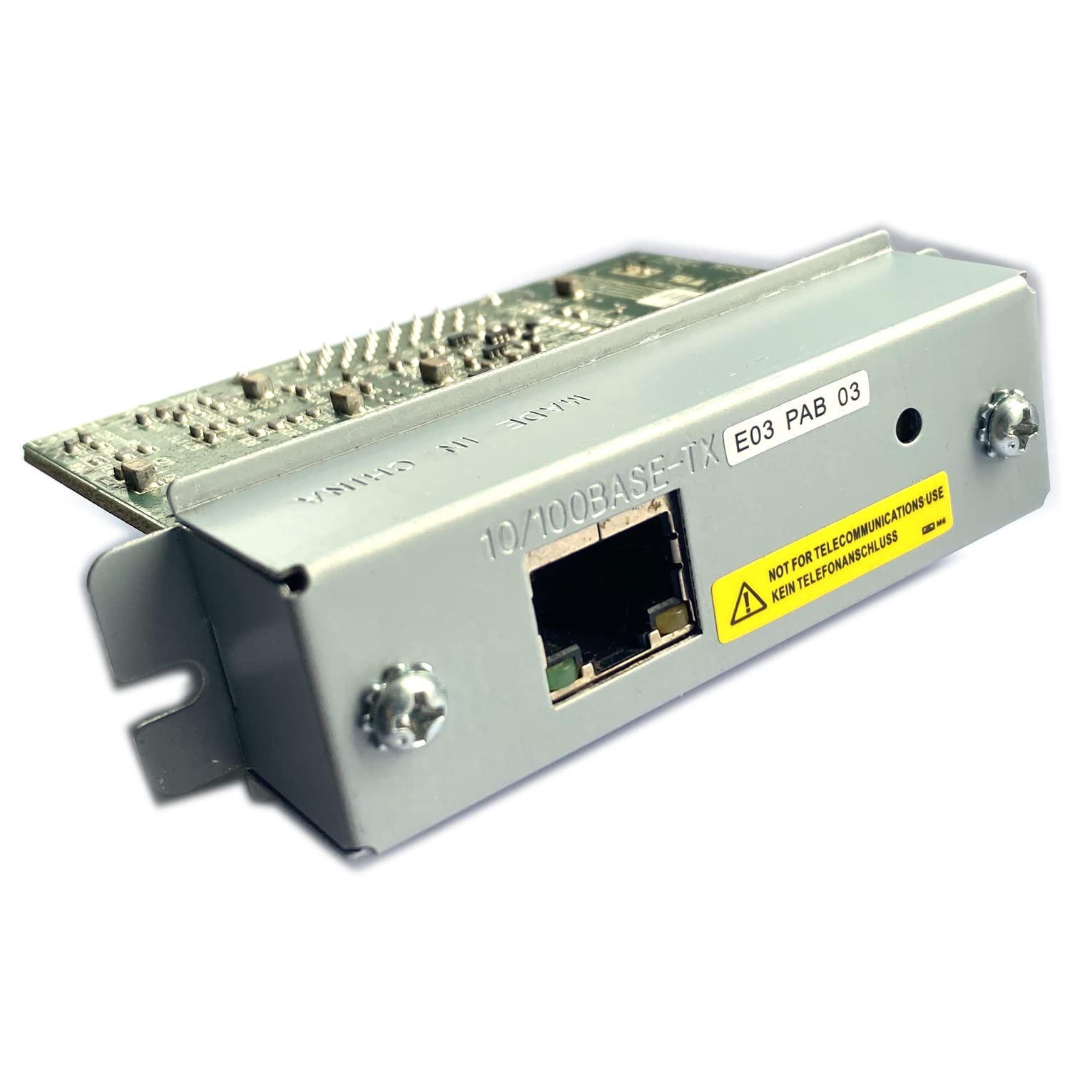 Devmo Compatible With Ub E03 Ethernet Interface Print Server C32C824541 Tm U220Pb T81 U288 T88Iv (Replaces Ub E02) Version.B