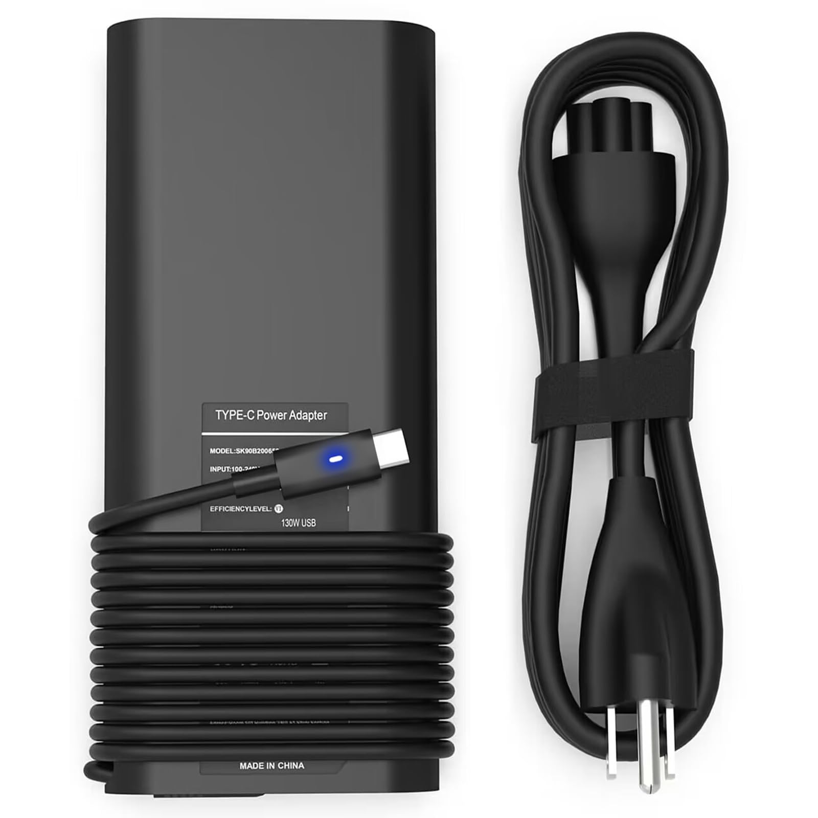 130W Usb C Type C Laptop Charger Replacement For Dell Xps 15 17 2In1 9575 9500 9700,Dell Precision 5530 2In1 5550 5750,Da130Pm17