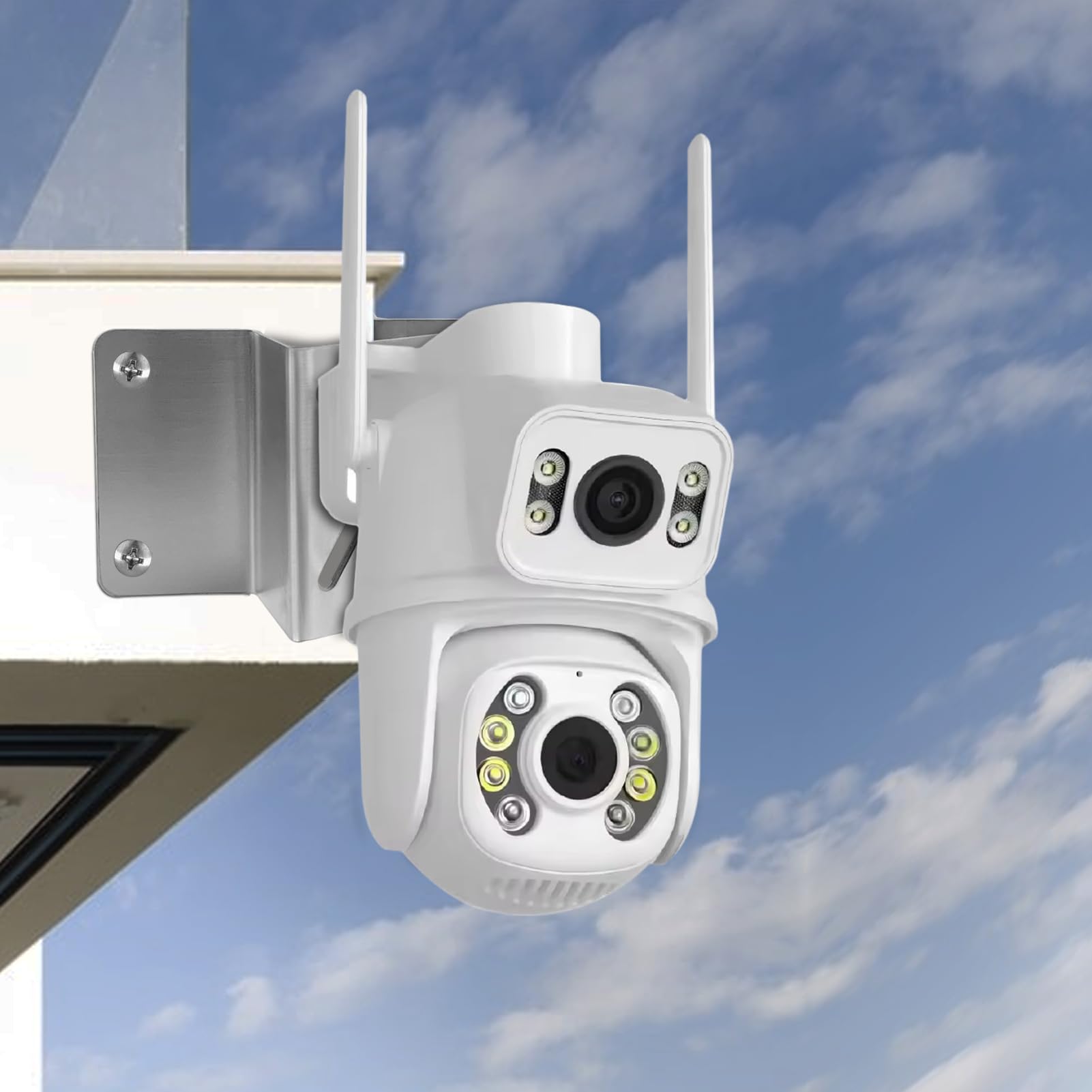 Witi Stainless Steel Exterior Outside Wall Corner Mount For Ptz Camera,Solid Holder Bracket For A Wider View Angle 270, Installi