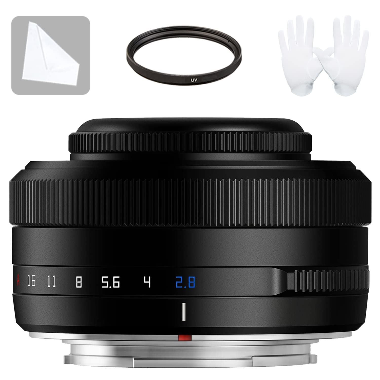 Ttartisan 27Mm F2.8 Autofocus Lens, Aps C Camera Lenses Compatible With Fuji X Mount Cameras Xs10 X E4 X T10 X T20 X T3 X T4 X T100 X T200 X T30 X Pro1 X Pro2 X Pro3 X E1 (Black)
