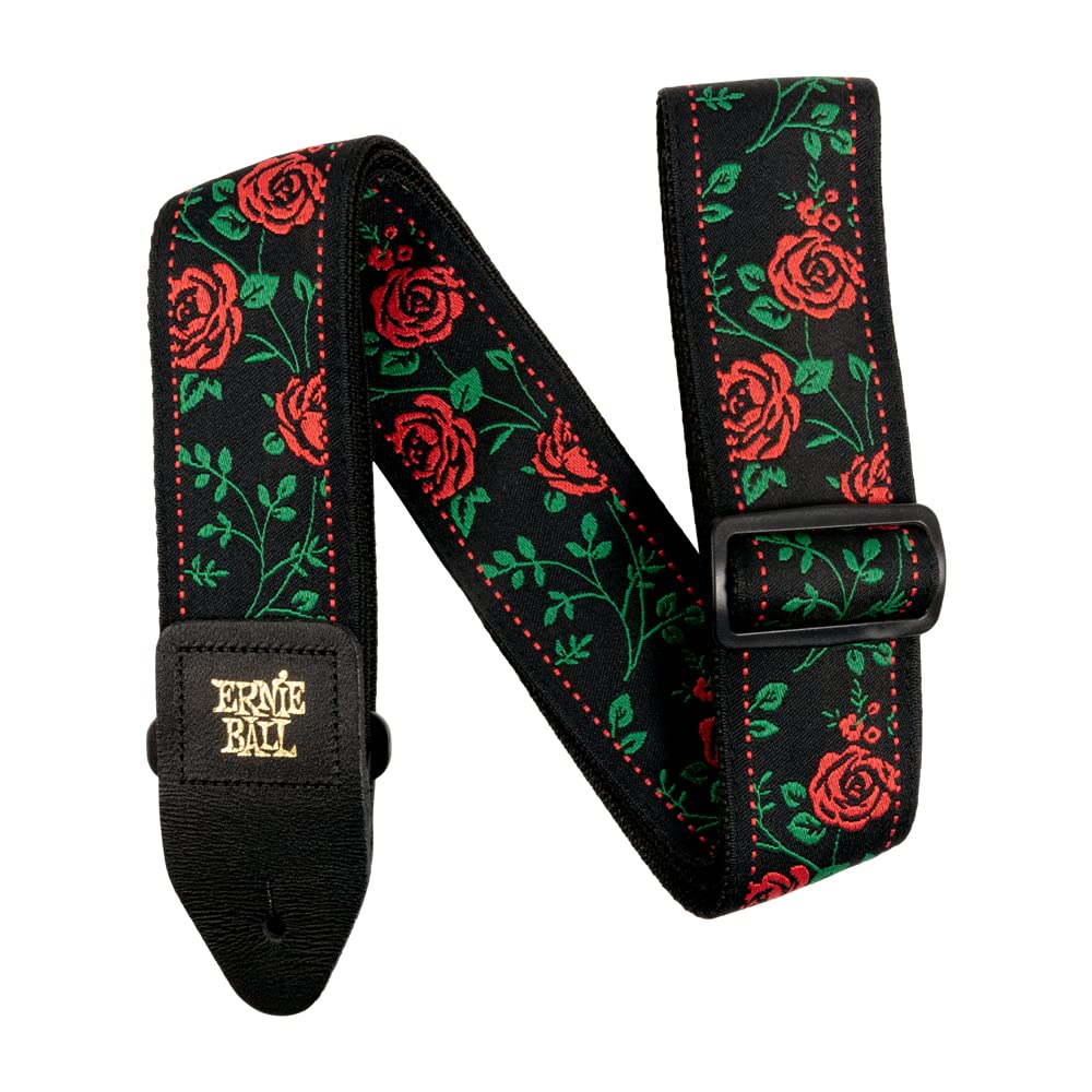 Ernie Ball Jacquard Guitar Strap, Spanish Rose (P05318)
