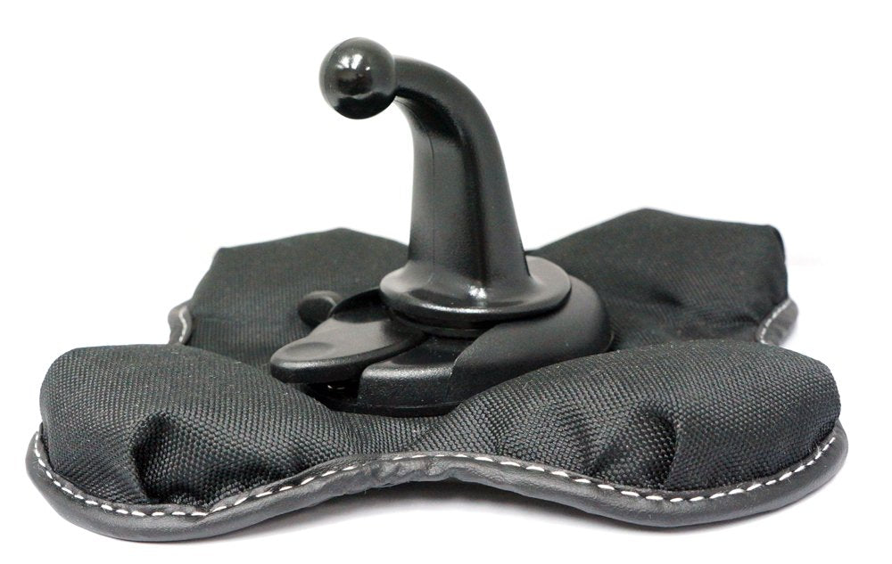 ChargerCity Portable Beanbag Dashboard Friction Mount Compatible with All 17mm Ball Joint Connection Nuvi Drive DriveSmart Dezl RV OTR LMT LM 5/6/7 inch Screen GPS