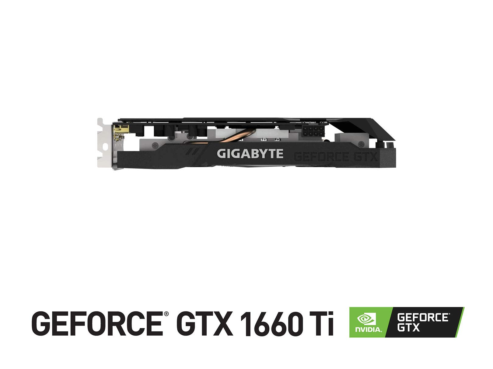 Gigabyte Geforce Gtx 1660 Ti Oc 6G 192-Bit Gddr6 Displayport 1.4 Hdmi 2.0B With Windforce 2X Cooling System Graphic Cards- Gv-N1