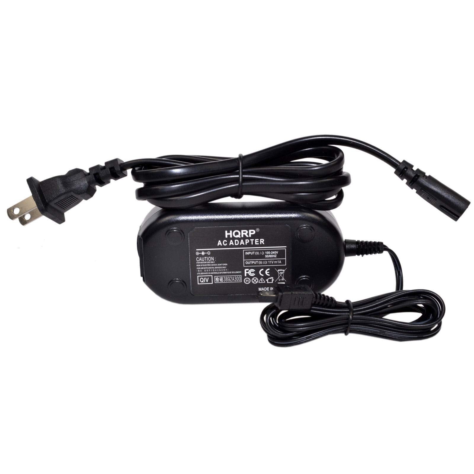 Hqrp Ac Adapter/Charger Compatible With Jvc Ap V14 Ap V15 Ap V16 Gz Mg630A Gz Mg21U Gr D72U Gz Mg27U Gr D93U Gr D371Us Gr D375Us Gr D395Us Gr Ax890Us Gr D230Us Gz Ms100 Gr Axm17U Gr Axm18U Camcorder