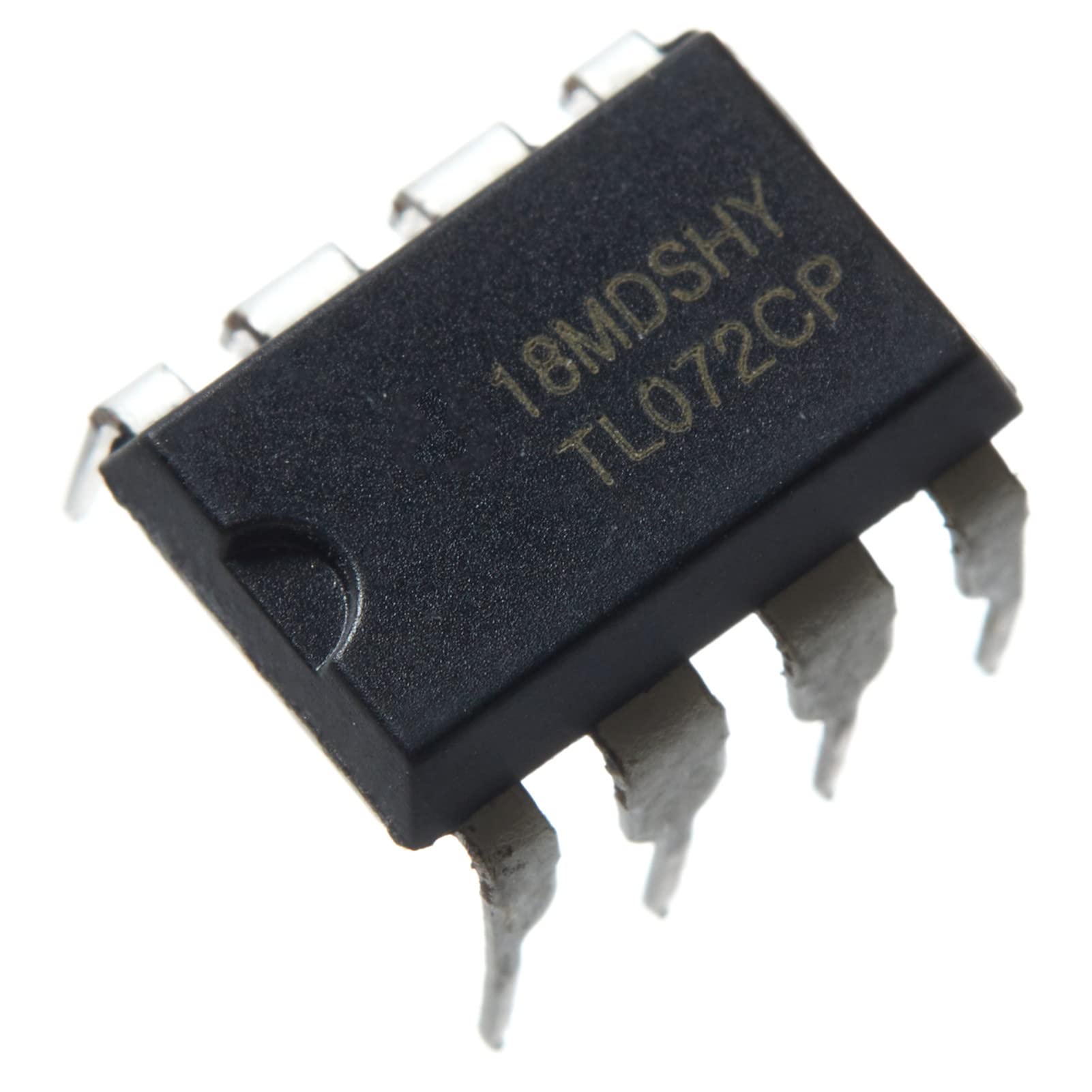 Bridgold 20Pcs Tl072 072 Low Noise Jfet Dual Op Amp Operational Amplifiers Ic Chip,Dip 8.