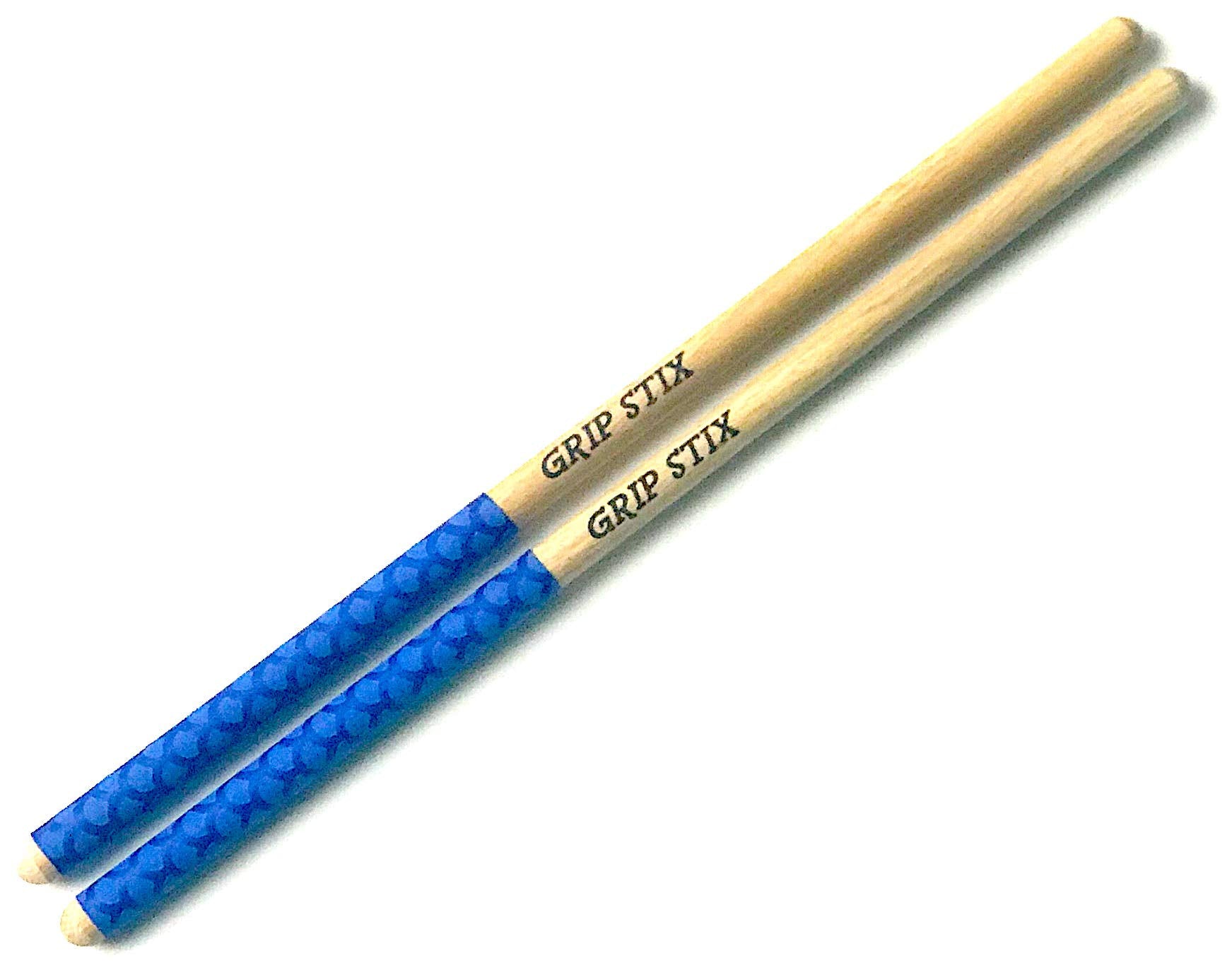 Grip Stix 16'' Long Non Slip Blue Timbale Drumsticks   Ideal For Drumming, Exercises, Aerobics, Cardio, Pound Fit