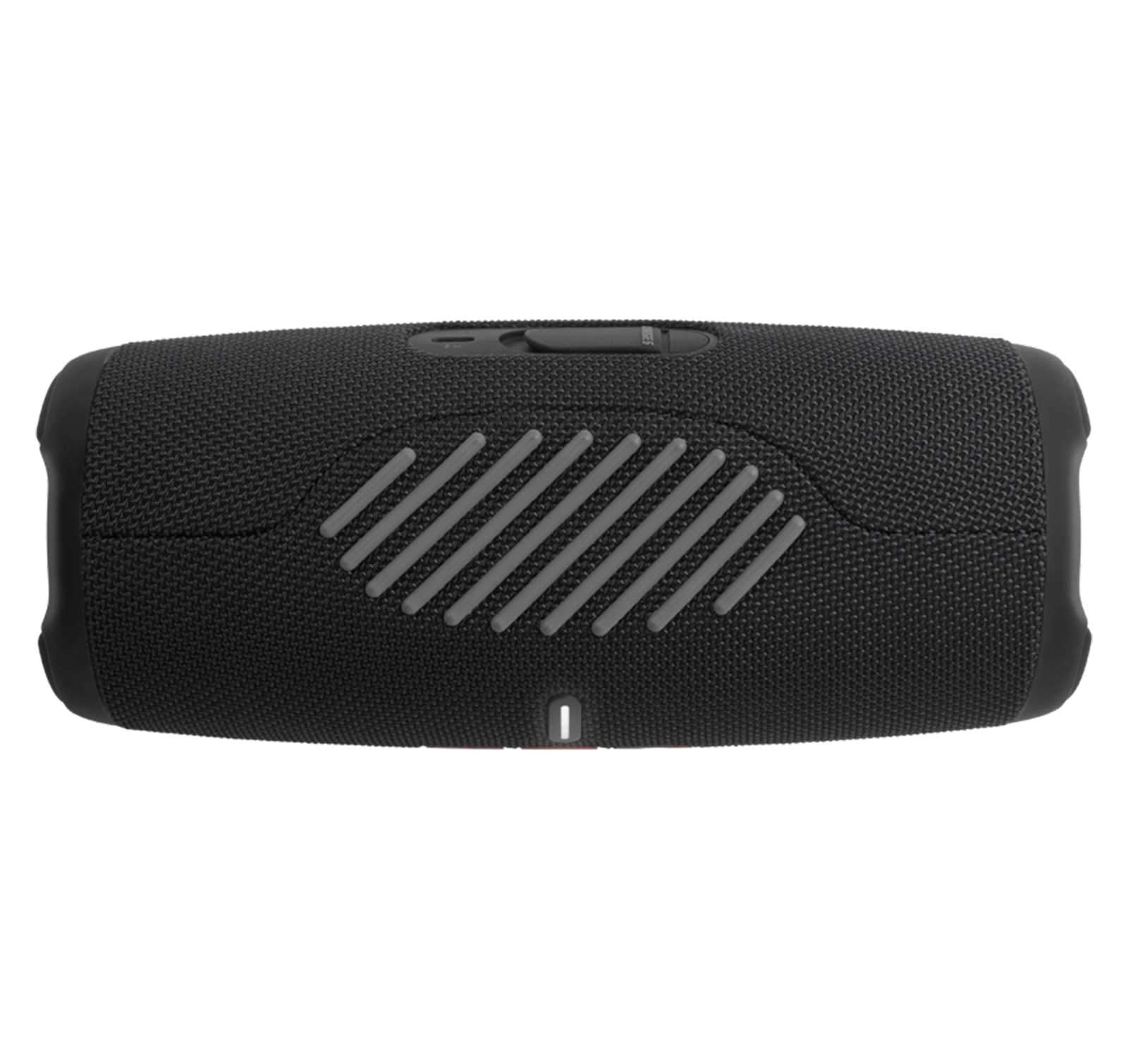 Jbl Charge 5 Portable Waterproof Wireless Bluetooth Speaker Bundle With Divvi! Protective Hardshell Case - Gray