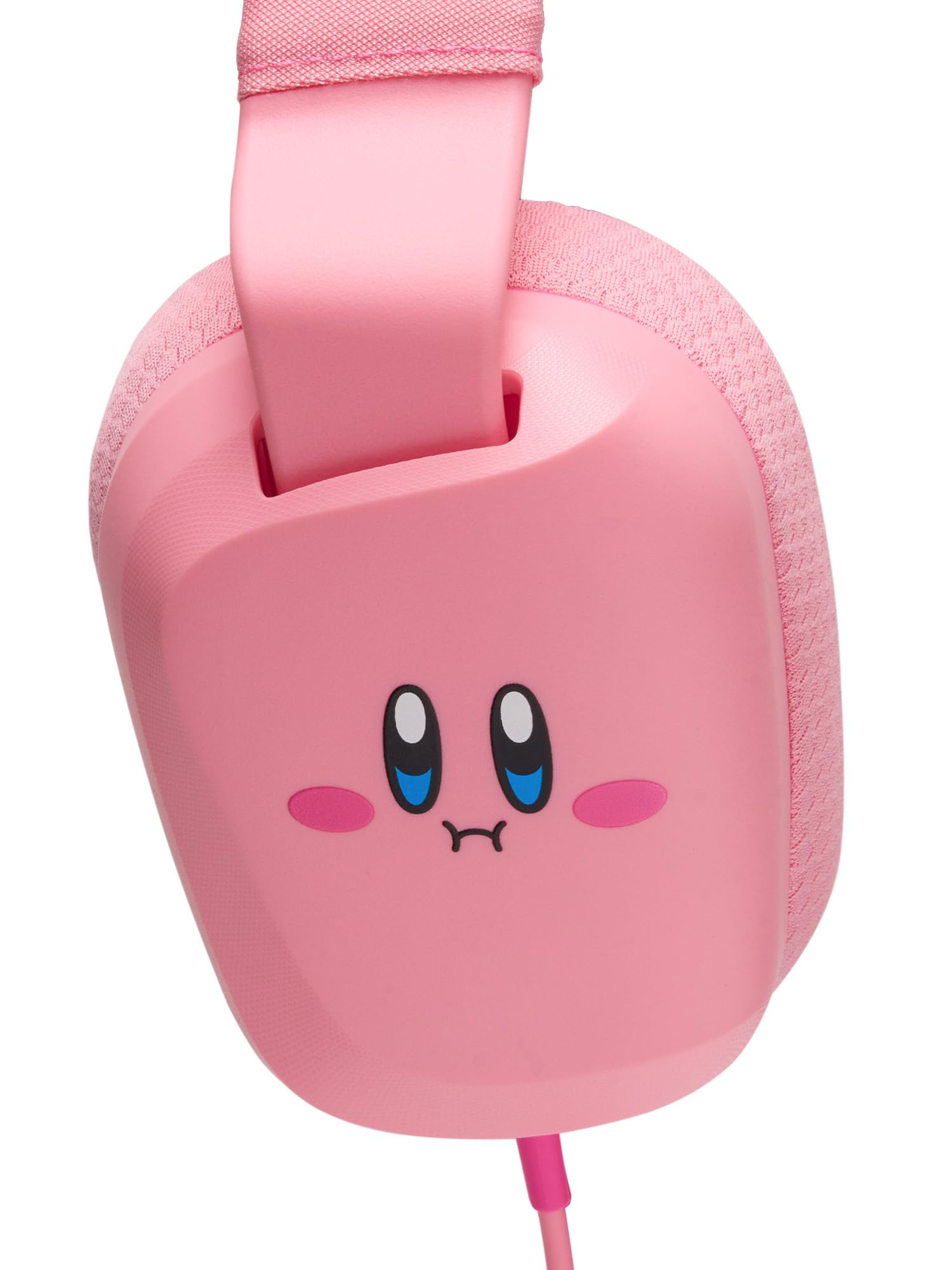 Powera Wired Stereo Headset For Nintendo Switch   Kirby Mouthful, 3.5 Mm, Wired, Stereo, Officially Licensed