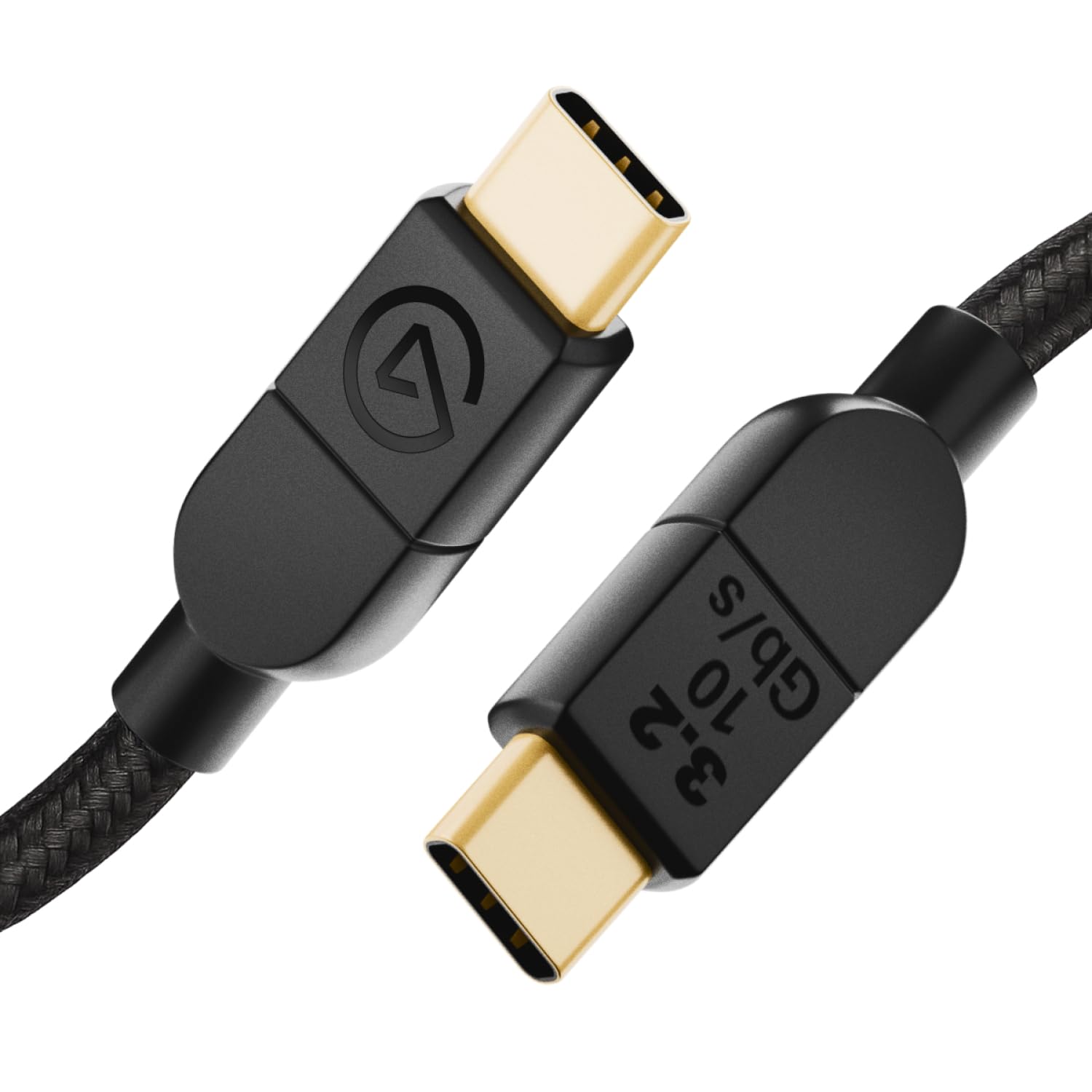 Elgato USB-C 3.2 C-to-C Cable - 10 Gb/s Data Transfer, 3 A Power Delivery, Gold-Plated Connectors, Rugged Nylon Braiding, 1.5 m/