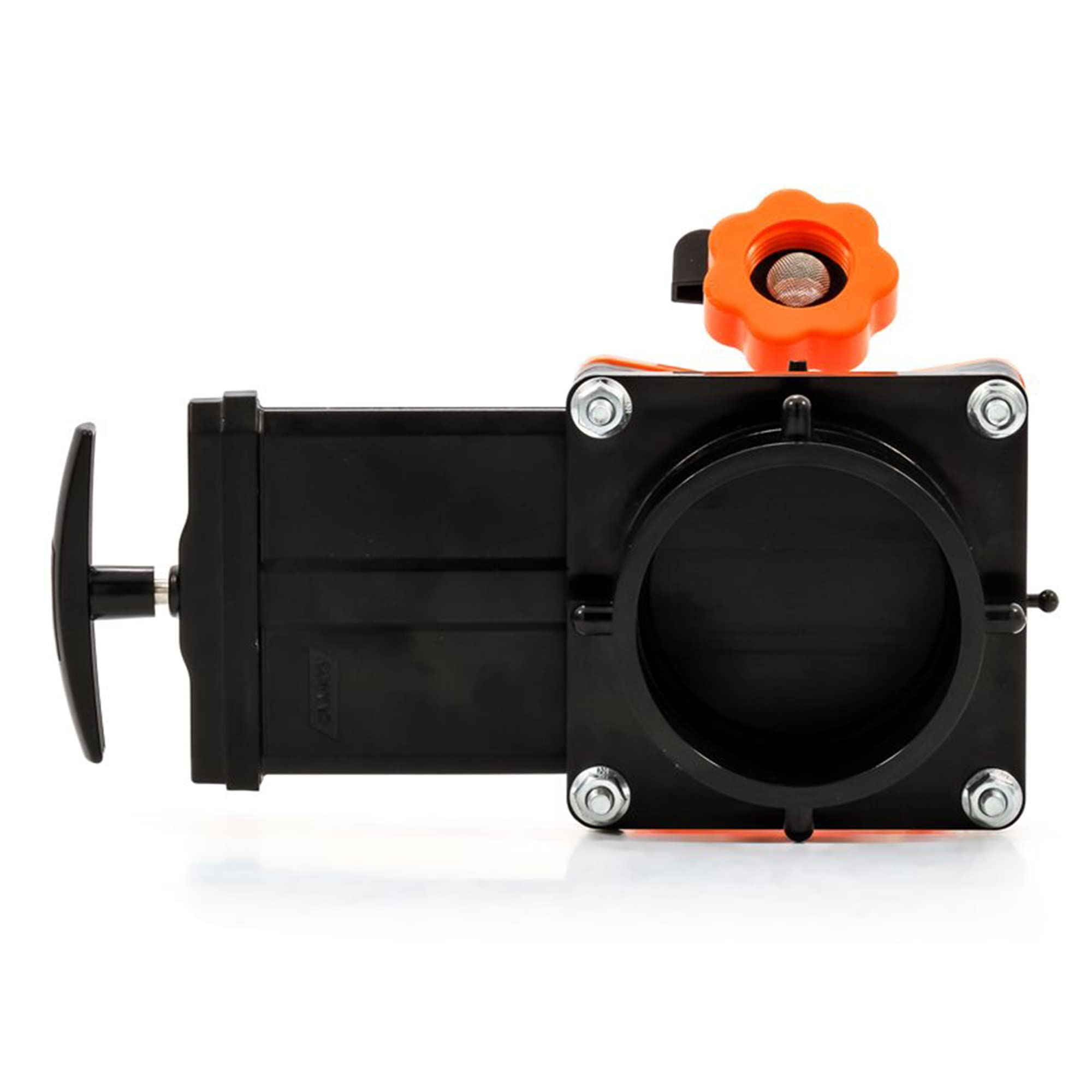 Camco Rhino Blaster Pro Clear Elbow Trailer Rv Holding Tank Rinser W/Gate Valve, Vacuum Breaker, & 4-Prong Bayonet Swivel Fittin,WBAUVB00T36LJF2