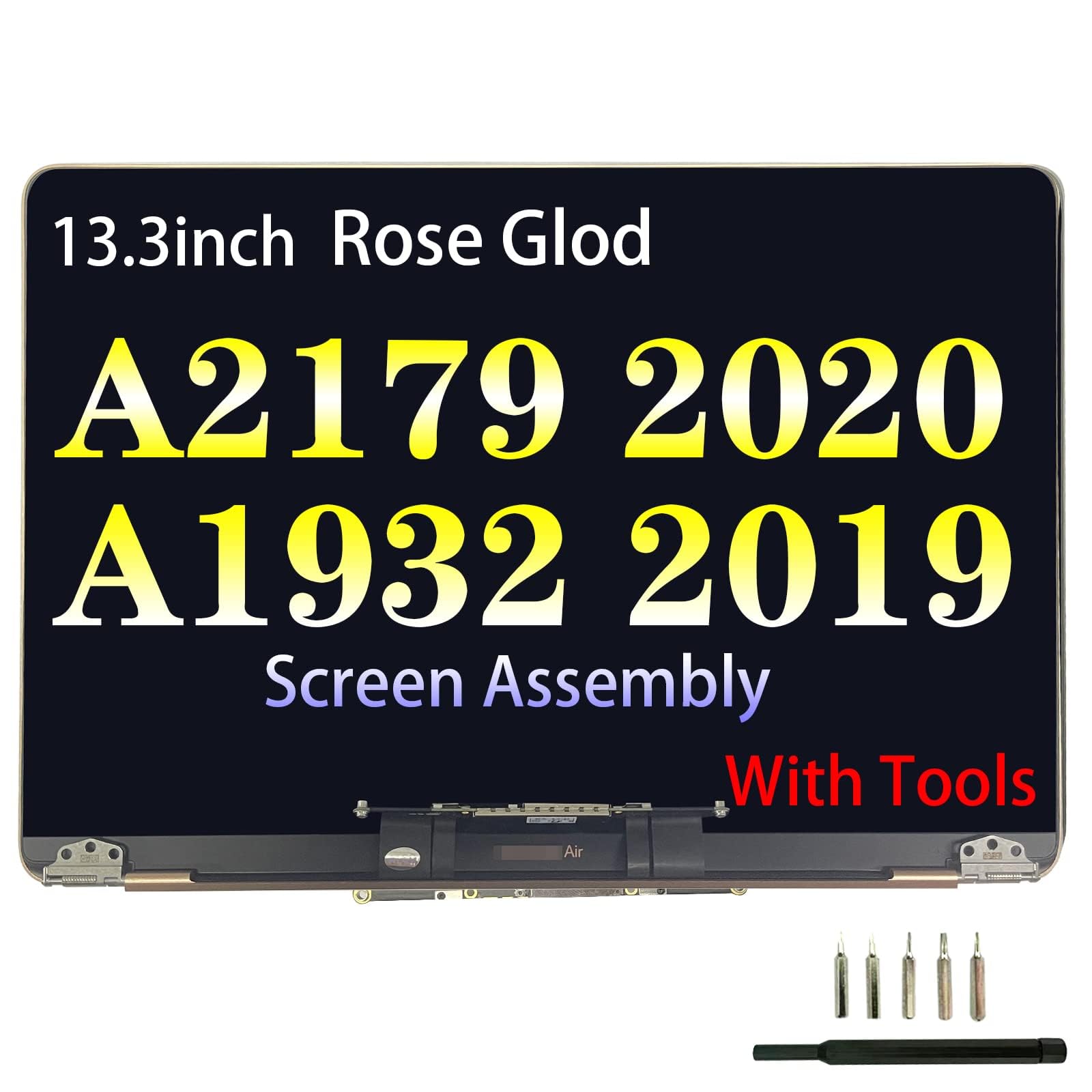 Screen Replacement For Macbook Air 13.3'' A2179 2020 Year A1932 2019 Year Retina Full Lcd Display Assembly 2560X1600 Emc 3302 Em