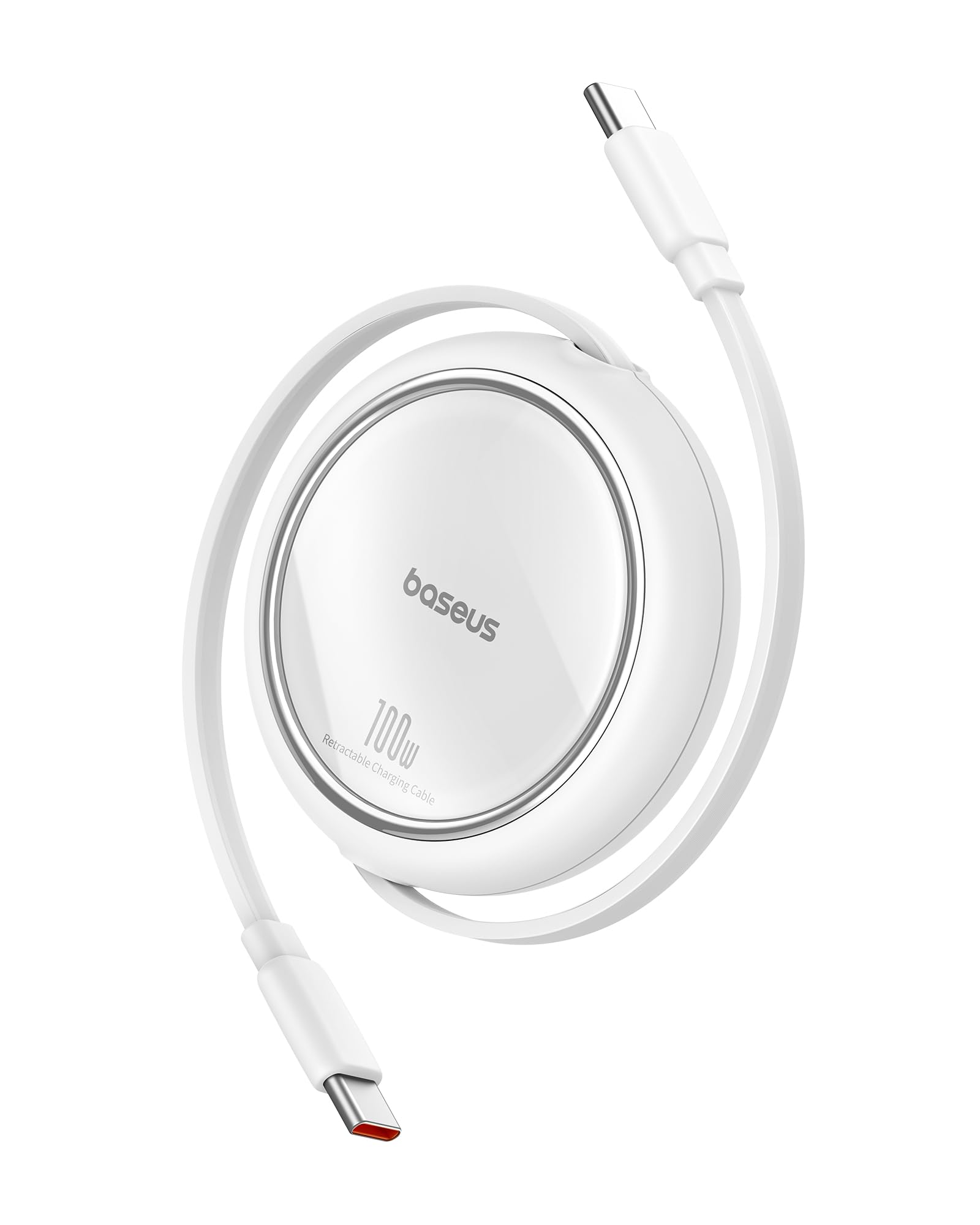 Baseus Usb C Cable, Mini 100W Retractable Usb C To Usb C Pd 5A Fast Charging Cable, 4 Stage Length Preset Usb Type C Charger Cable For Iphone 15/Pro/Plus/Pro Max, Macbook, Ipad Pro, Samsung S23/S22+