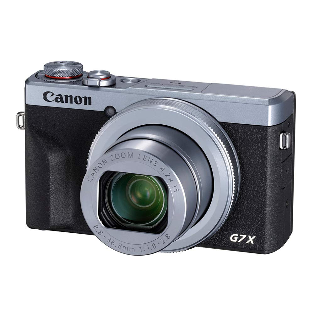 Canon PowerShot G7X Mark III Digital Camera with 4.2x Optical Zoom Lens (Silver)