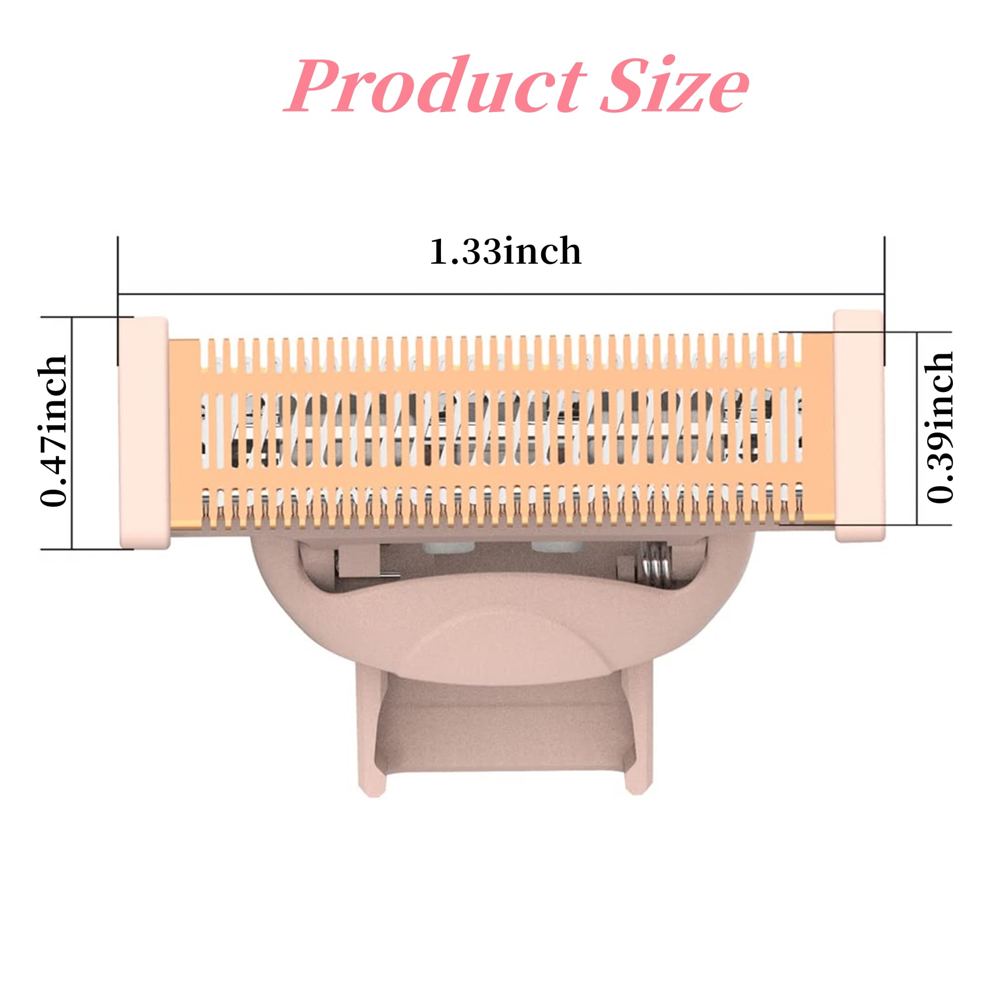 Razor Replacement Heads Compatible With Flawless Nu Razor,Body Replacement Heads For Finishing Touch Flawless Razor For Women,Ha