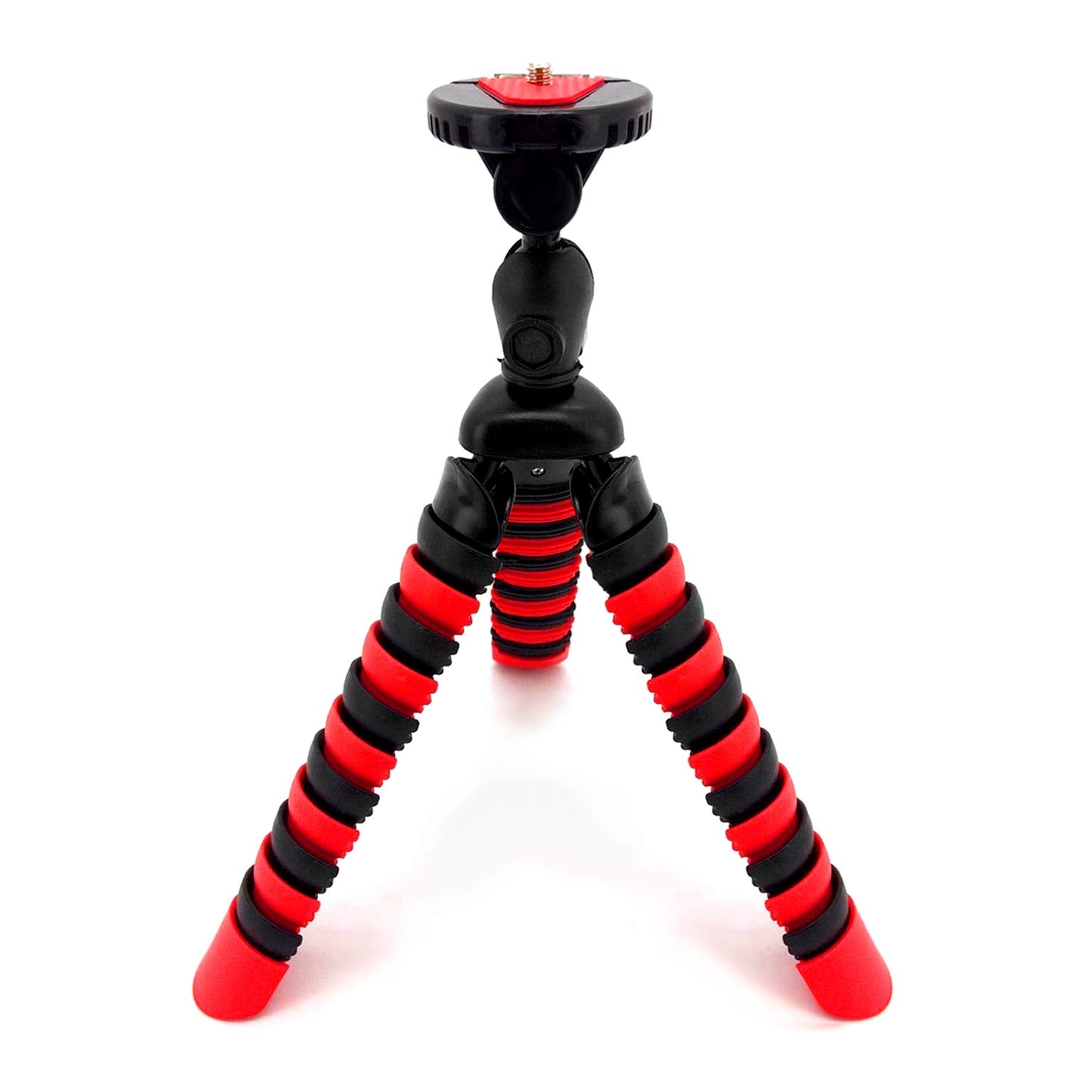 Acuvar 12 Inch Flexible Tripod W/Wrapable Legs. Quick Release Plate Great For All Gopro Hero Cameras + Tripod Mount