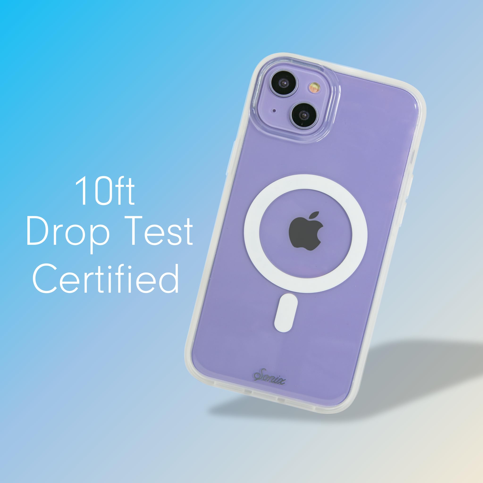 Sonix Case For Iphone 15, 14, 13 | Compatible With Magsafe | 10Ft Drop Tested | Clear