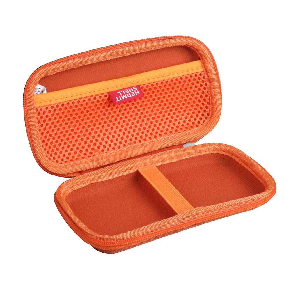 Hermitshell Hard Travel Case For Iniu Portable Charger 10000Mah Power Bank [2022 Version] (Orange)
