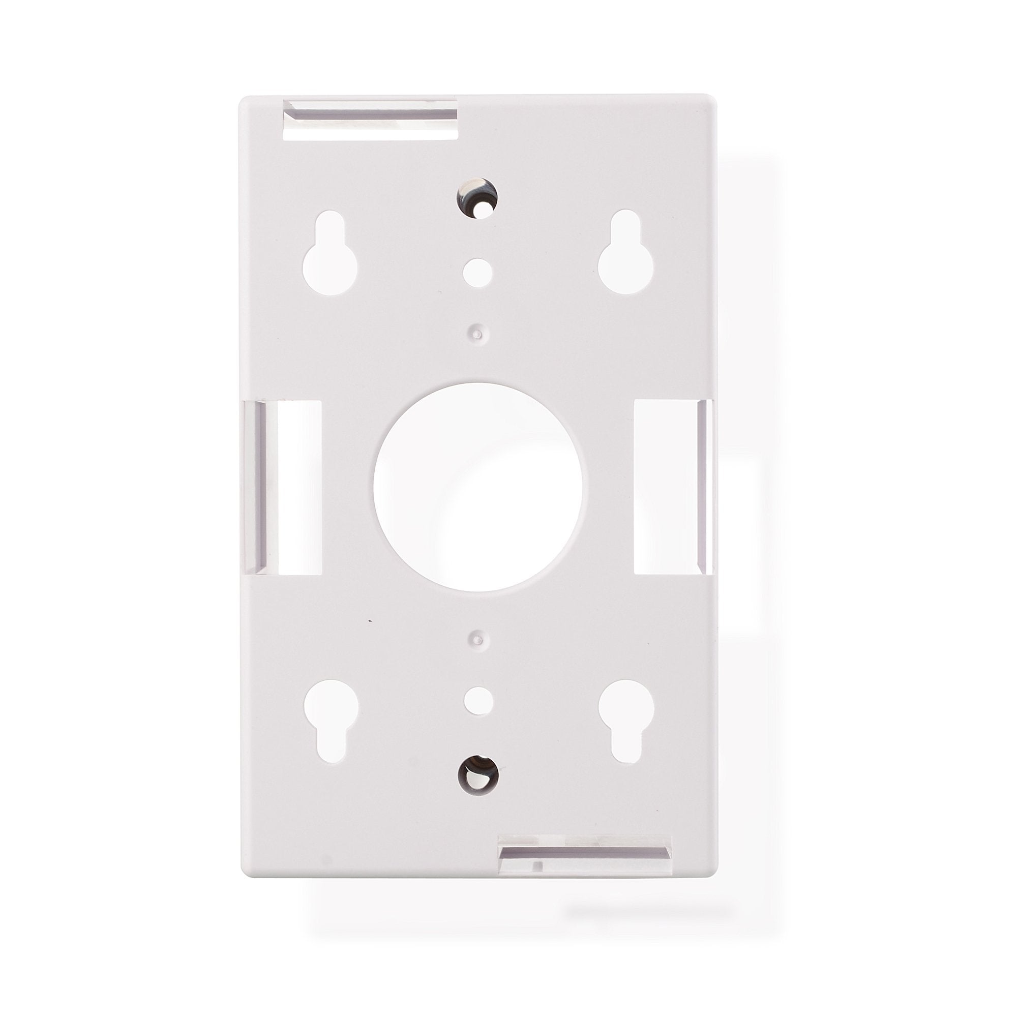 Cable Matters 5 Pack Single Gang Low Voltage Surface Mount Backbox 1.85 Inches In Depth In White