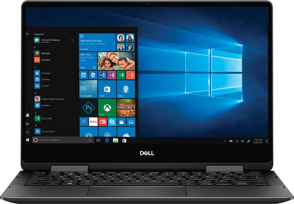 Dell Inspiron 13 2-in-1 7386-13.3 QHD Touch - i7-8565U - 16GB - 256GB SSD - Black