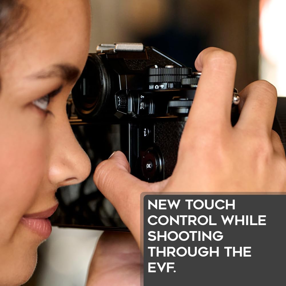 Nikon Zf Mirrorless Full Frame Sensor Camera (Black) - 4K Video Recording And Touchscreen Display Bundle With Nikkor Z 24-200Mm,