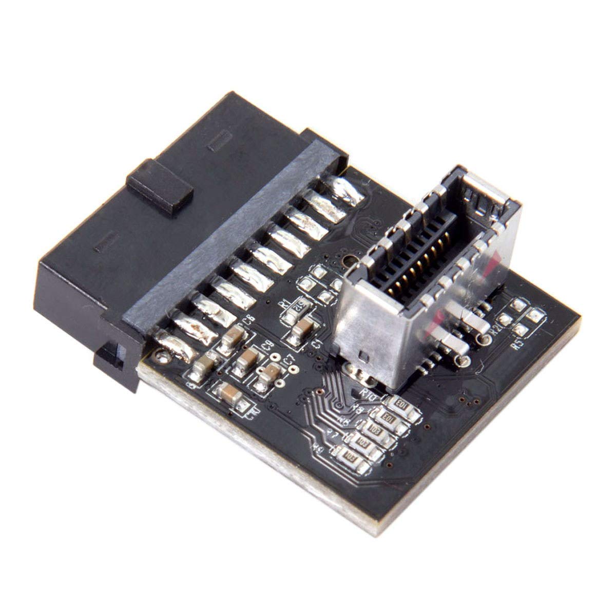 Chenyang Motherboard 19/20Pin To Usb 3.1 Type E Front Panel Socket Converter Adapter With Chip
