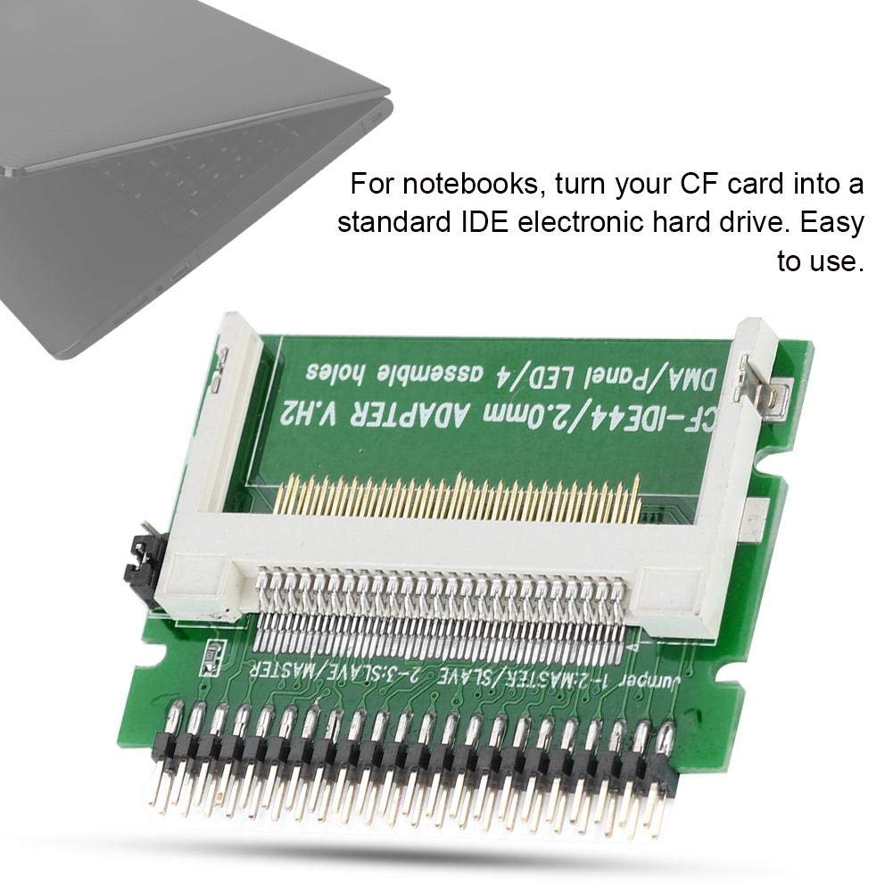 Ashata Cf To 2.5 Inch 44Pin Ide,Compact Flash Cf Memory Card To 2.5 Inch 44Pin Ide Laptop Ssd Adapter Card,Cf Ide Adapter Suppor