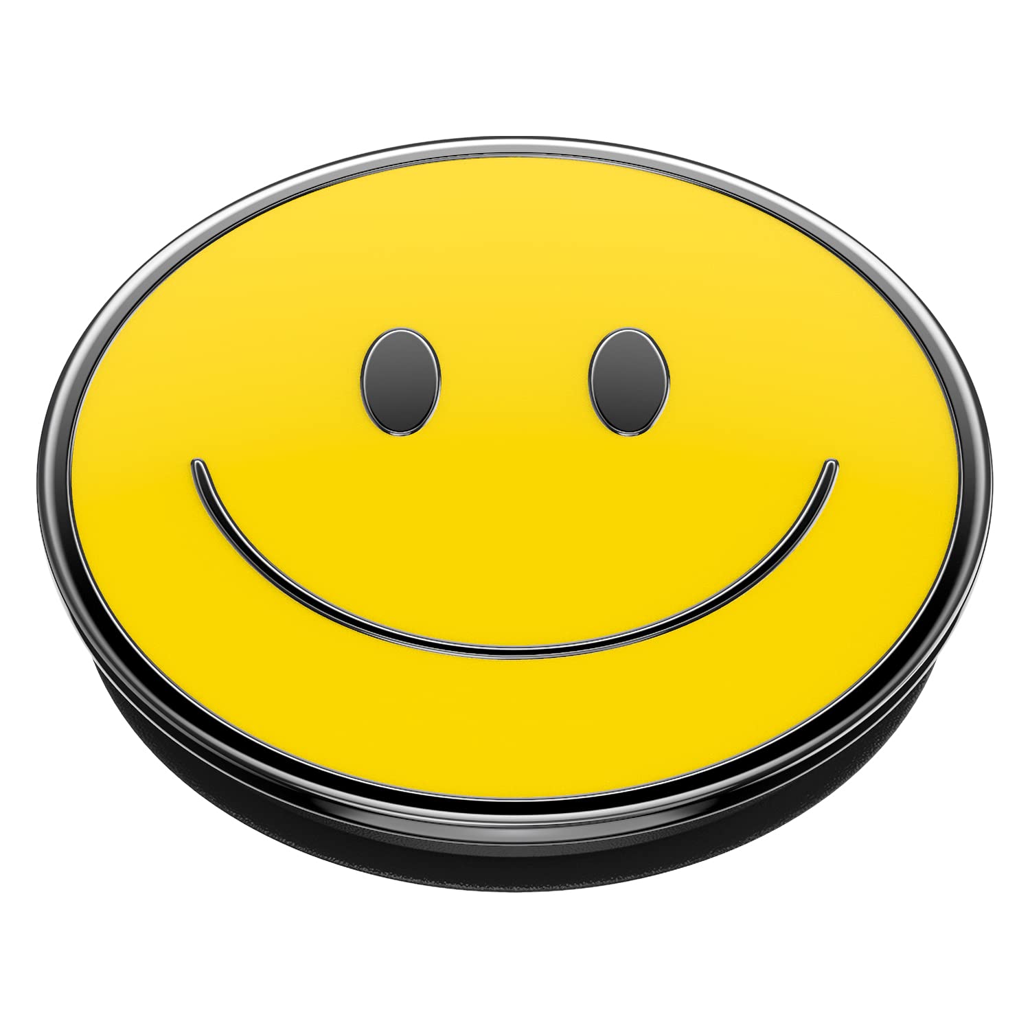 Popsockets Phone Grip With Expanding Kickstand, Enamel Graphic   Be Happy
