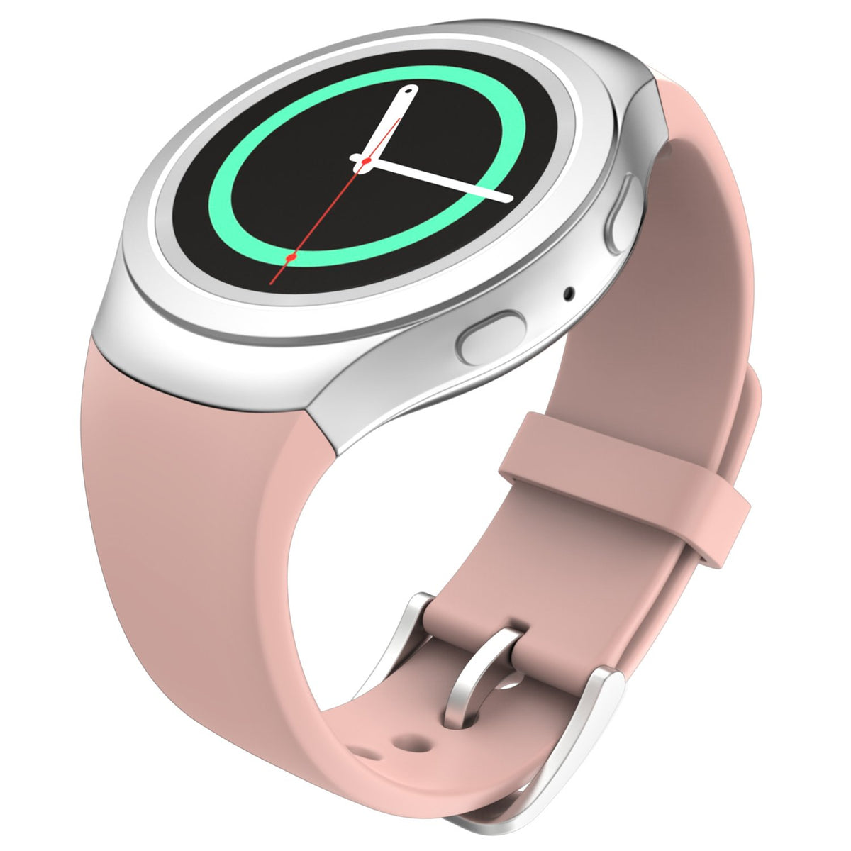 Moko Watch Band Compatible With Samsung Gear S2 (S2 Sm-R720 / Sm-R730 Only) Smart Watch, Soft Silicone Replacement Sport Band, N