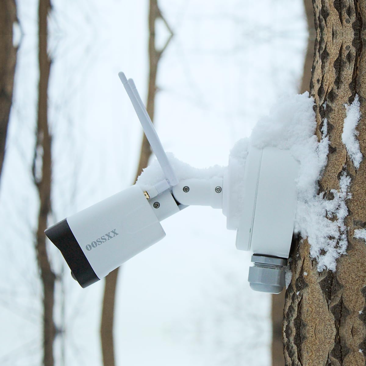 New Upgrade Security Camera Junction Box,Universal Ip Camera Mount,Security Camera Bracket Outdoor,Metal Aluminum Waterproof Security Camera Mount,Blink Camera Mount