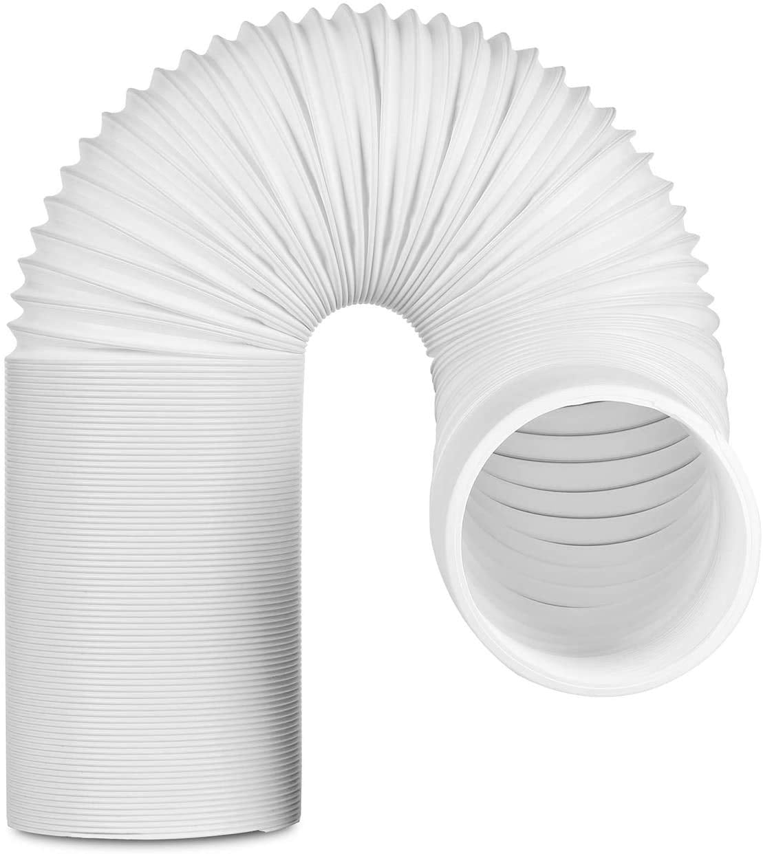 Turbro Polypropylene Portable Air Conditioner Universal Exhaust Hose   5 Inch Diameter, 78 Inch Length, Clockwise Thread