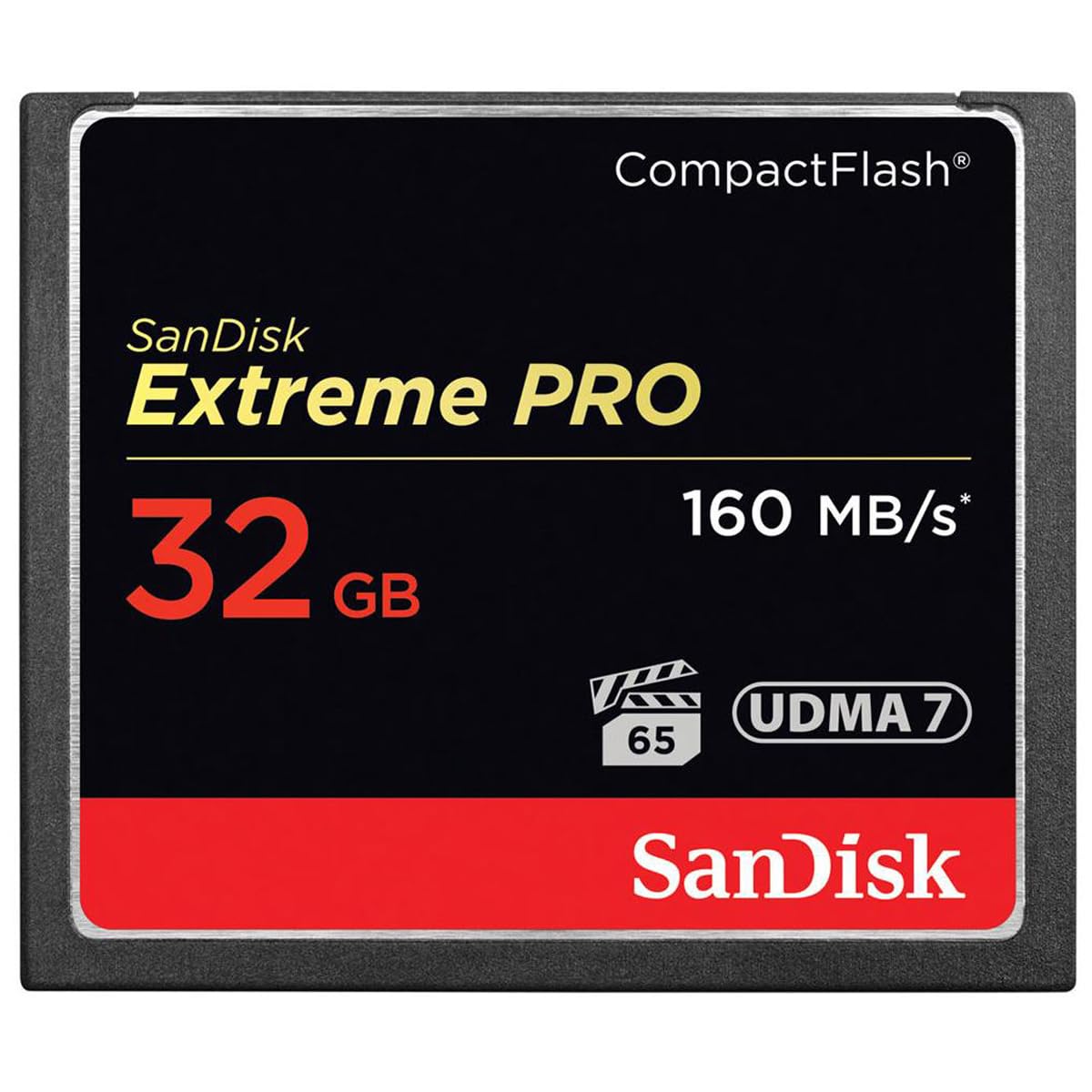 Sandisk 32 Gb Extreme Pro Cf 160Mb/S High Speed Udma7 Compact Flash Card