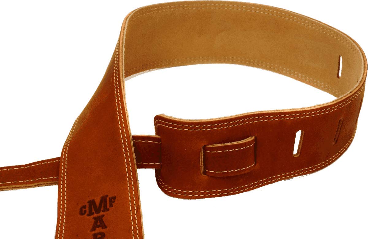 Martin Ball Leather Suede Strap,Brown,2.5'',18A0012
