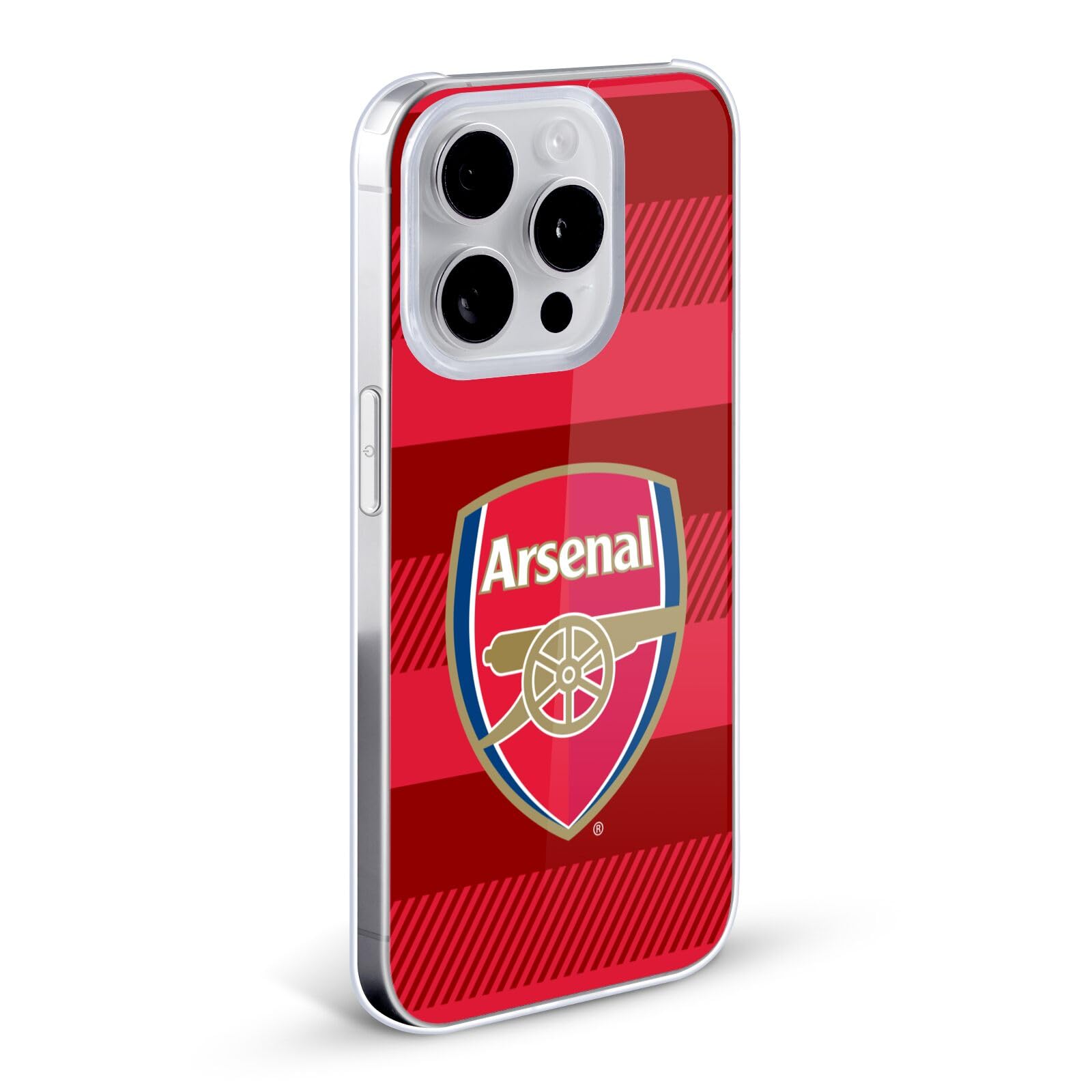 Head Case Designs Officially Licensed Arsenal Fc Training Red Crest 2 Hard Back Case Compatible With Apple Iphone 12 / Iphone 12