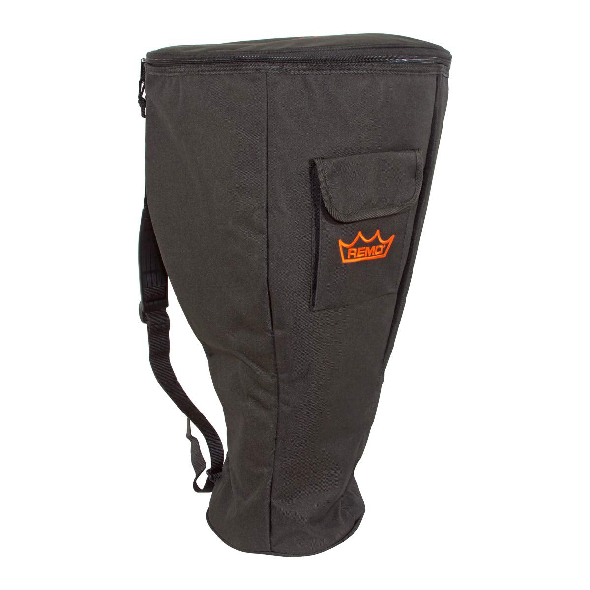 Remo Bag, 12' Djembe, Strap, Carrying Handle, Pocket, Deluxe Black