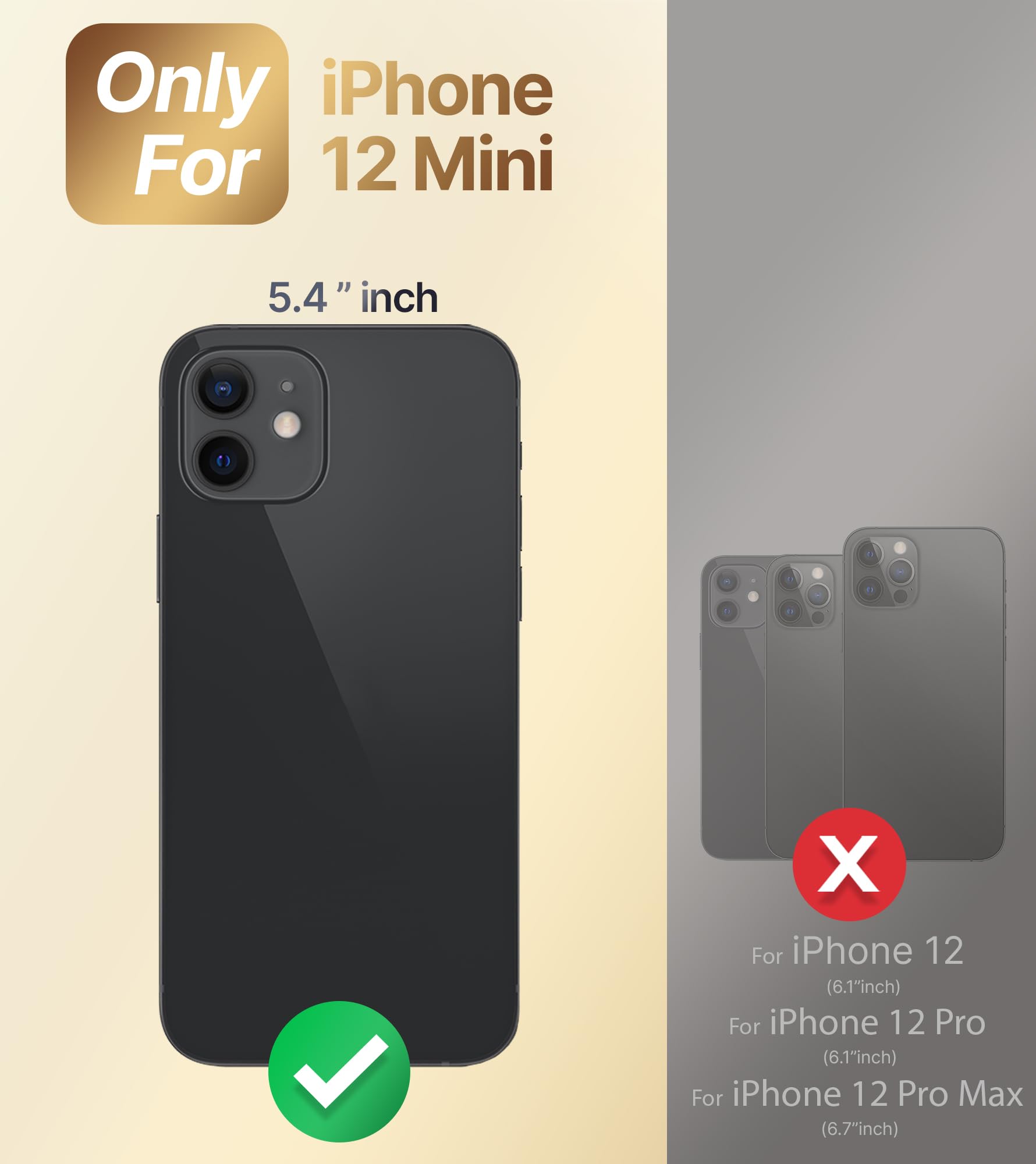 Xyz For Iphone 12 Mini Case With Stand, Phone Case With Double Ring Kickstand, Women Girls Bling Luxury Protective Case Heart Fo